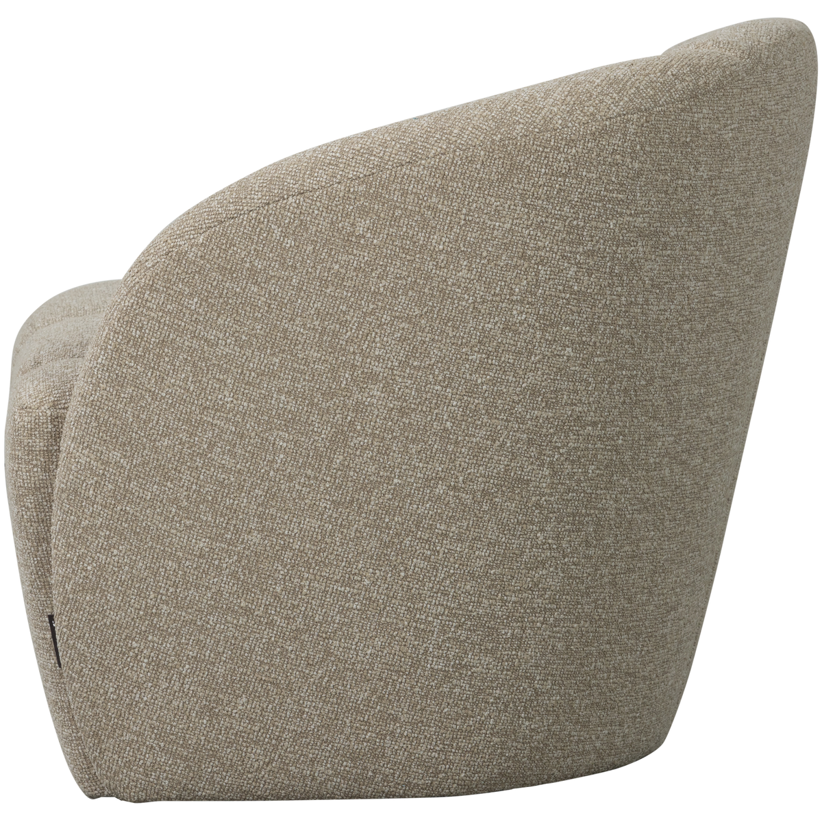 Woood | 2-Zits bankje Mojo rechts boucle beige melange