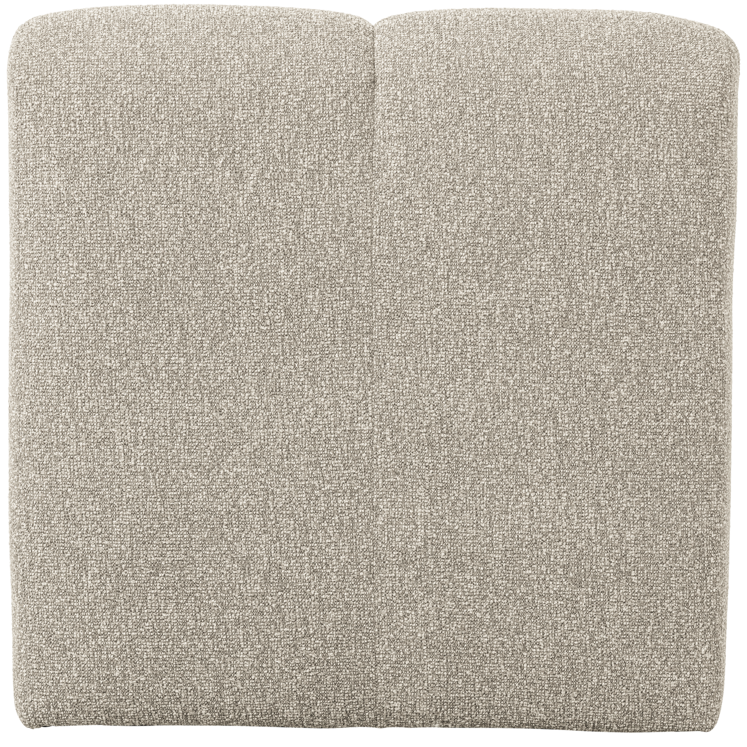 Woood | Eetbank Mojo 84cm met rugleuning boucle beige melange