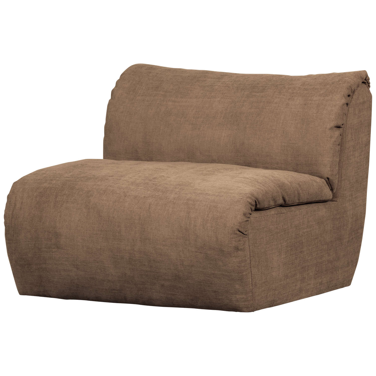 Woood | 1-Zits element Baggy geweven chenille bruin