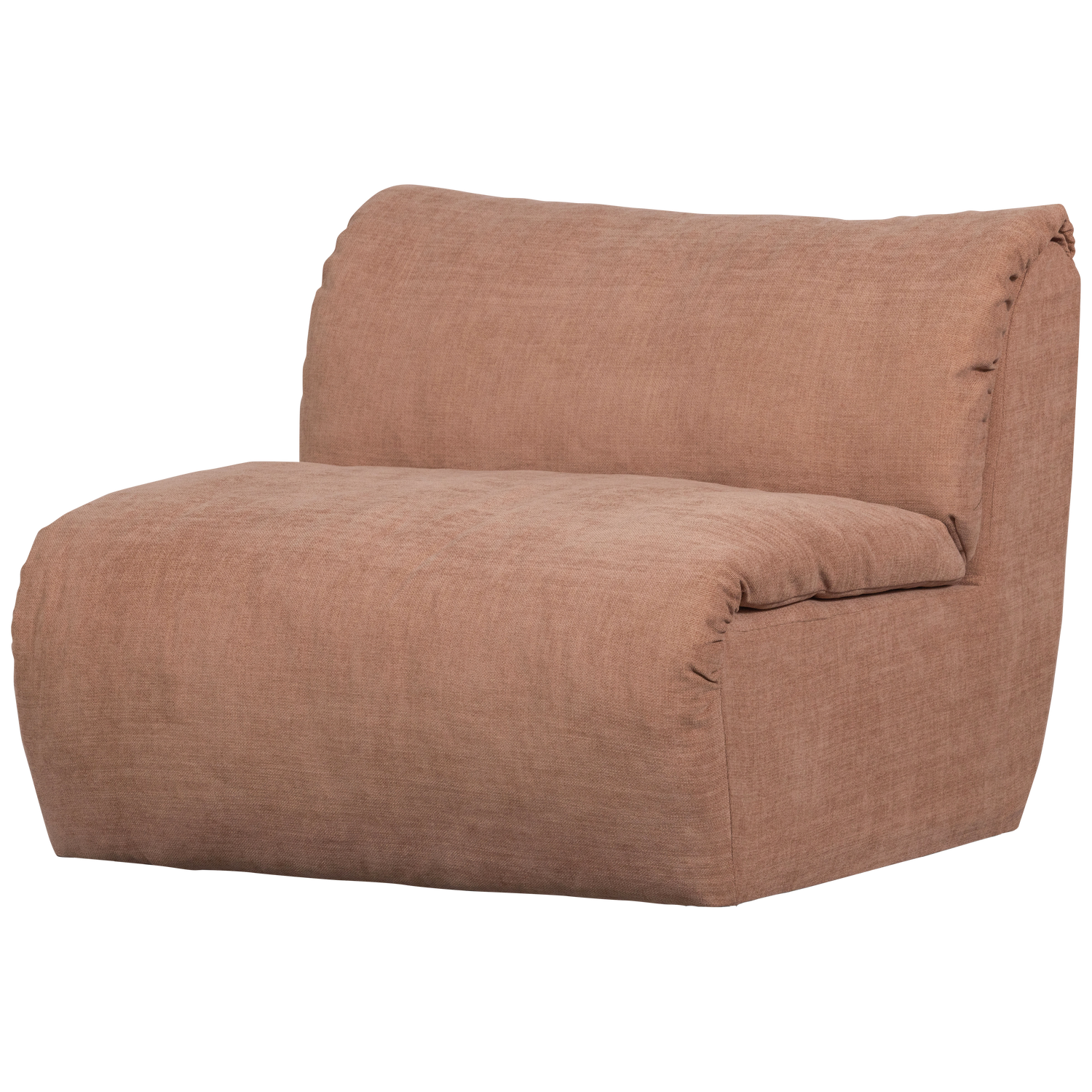 Woood | 1-Zits element Baggy geweven chenille oudroze