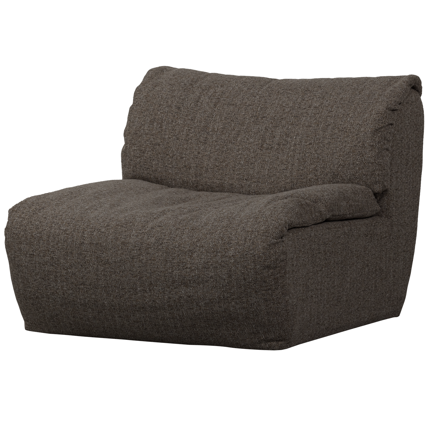 Woood | 1-Zits element Baggy warmgrijs melange