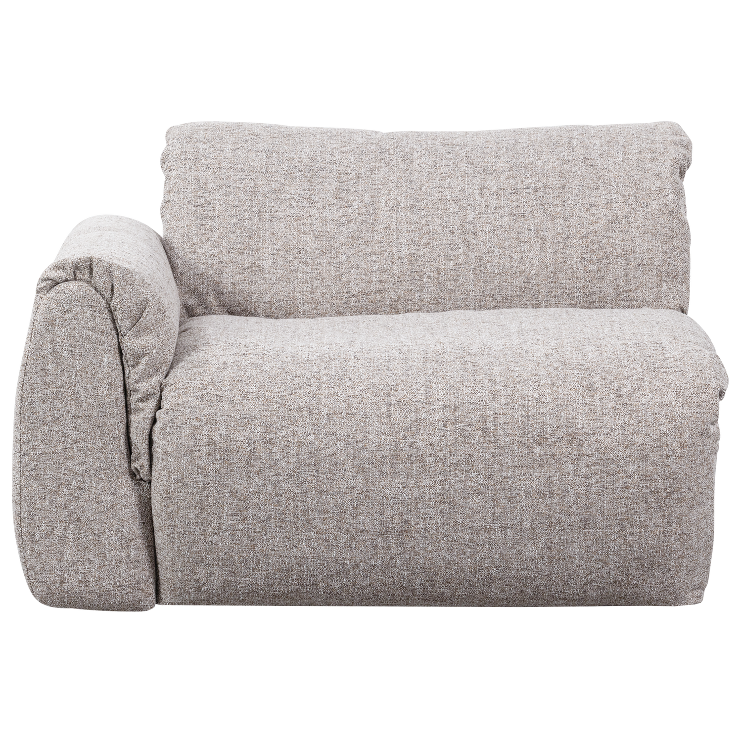 Woood | 1-Zits element Baggy met arm links naturel melange