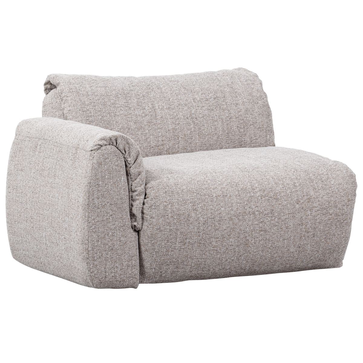 Woood | 1-Zits element Baggy met arm links naturel melange