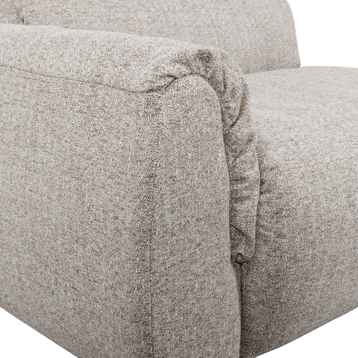 Woood | 1-Zits element Baggy met arm links naturel melange