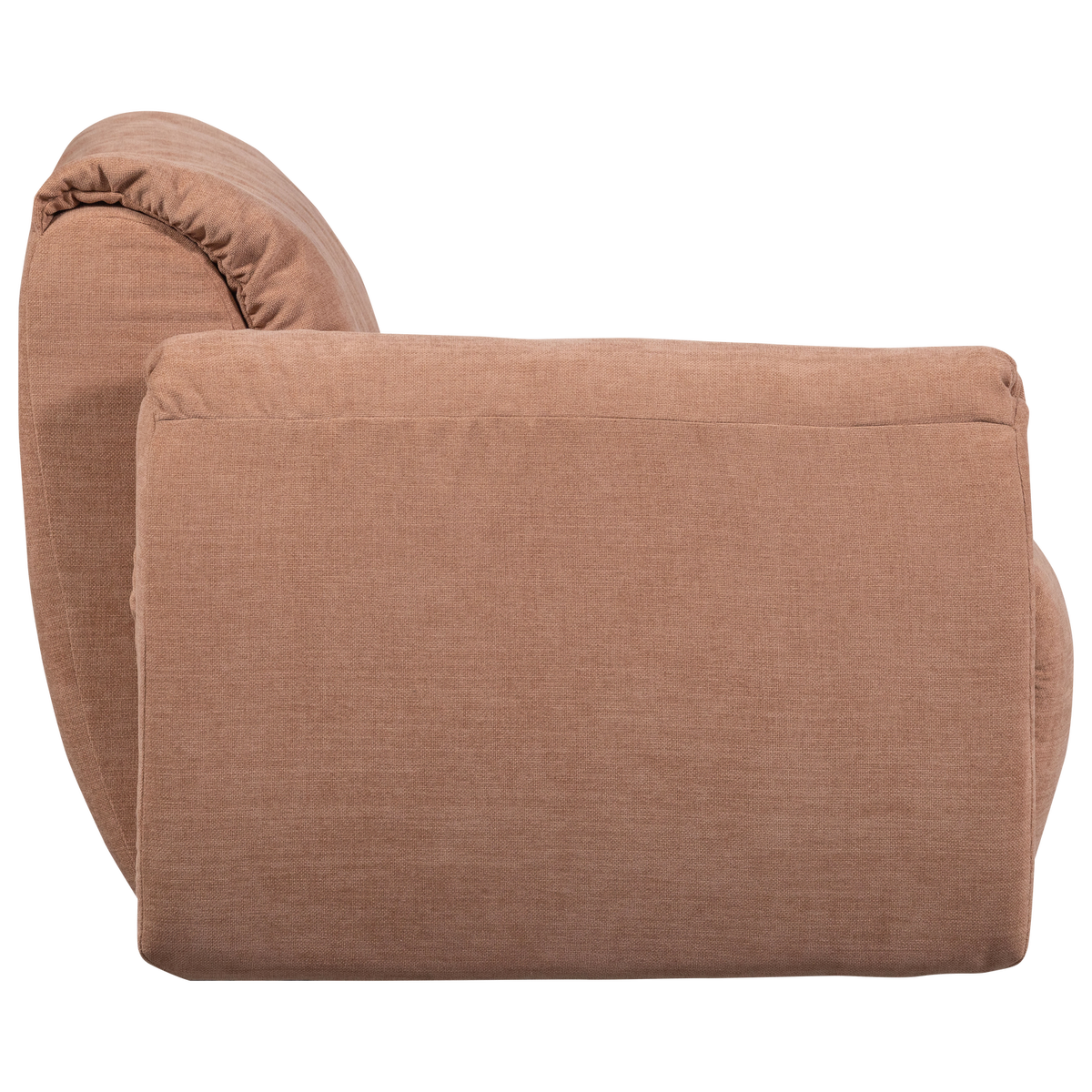 Woood | 1-Zits element Baggy met arm links geweven chenille oudroze