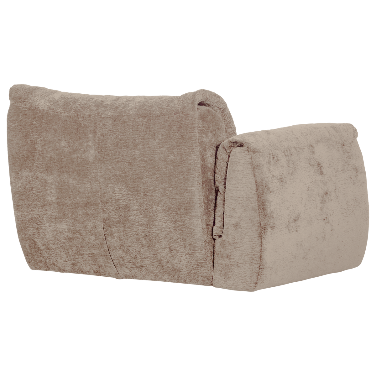 Woood | 1-Zits element Baggy met arm links 3D chenille zand