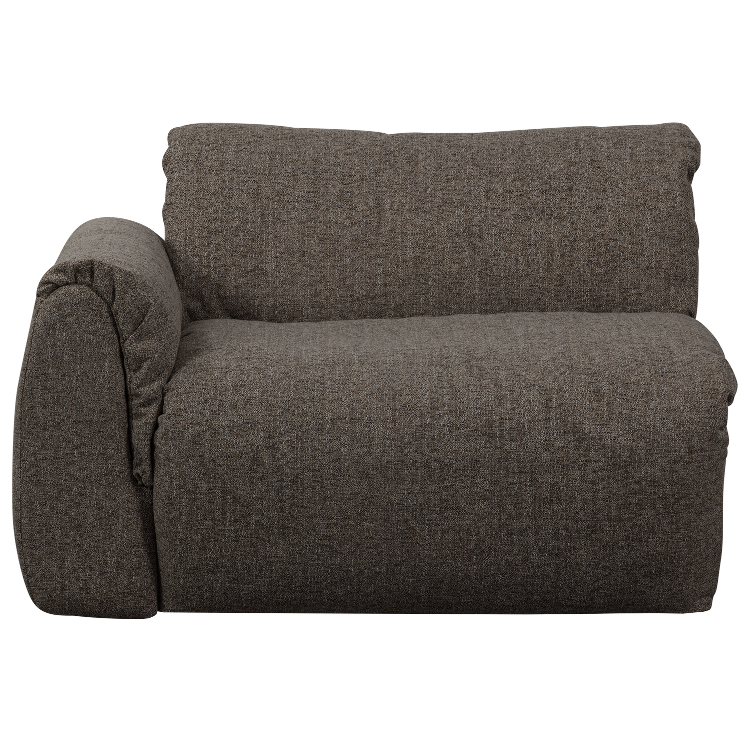 Woood | 1-Zits element Baggy met arm links warmgrijs melange