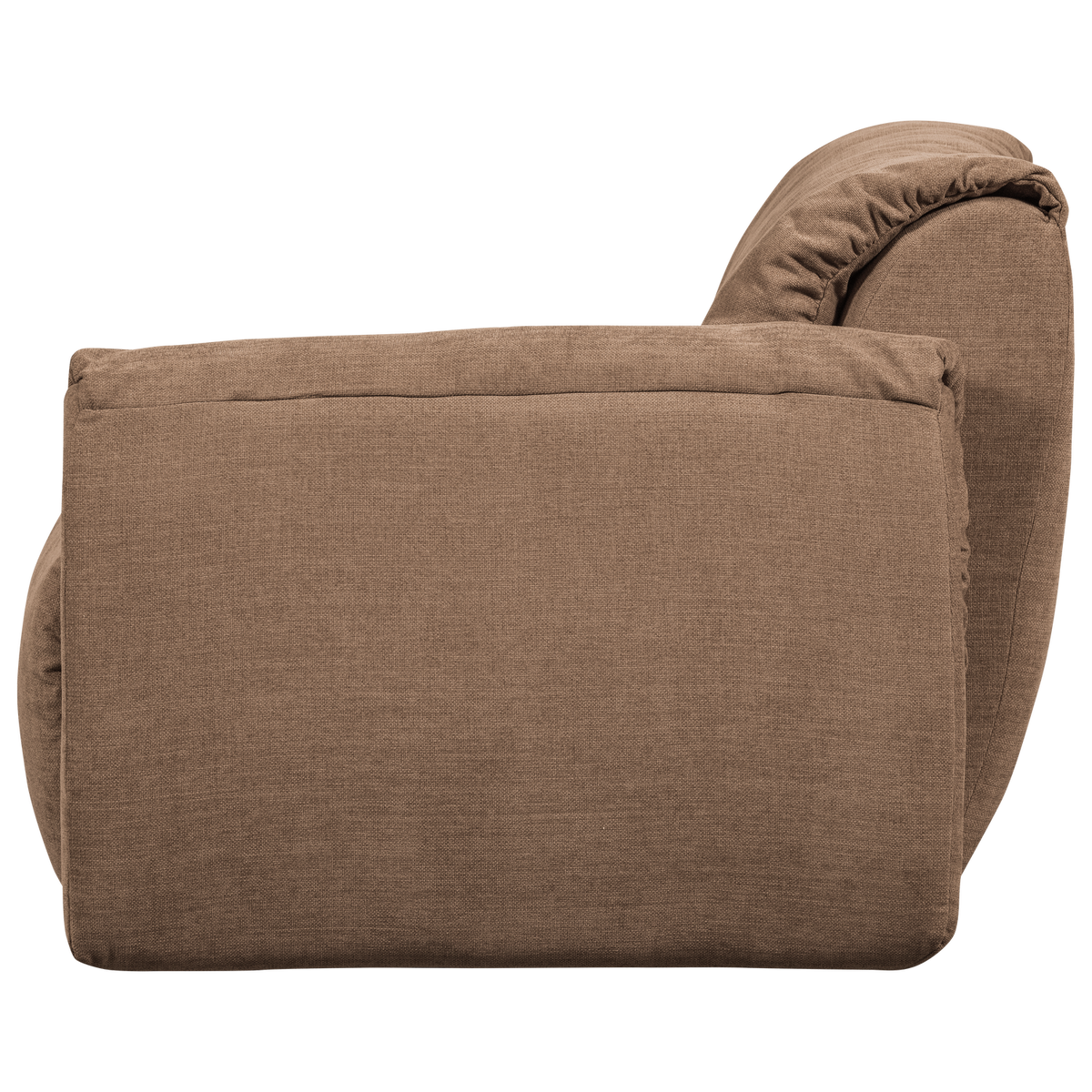 Woood | 1-Zits element Baggy met arm rechts geweven chenille bruin