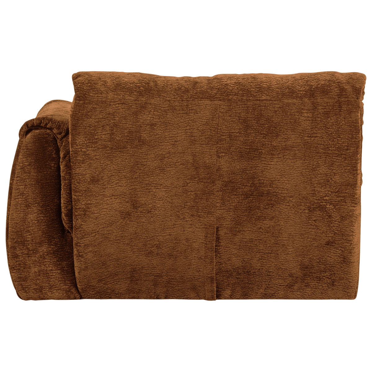 Woood | 1-Zits element Baggy met arm rechts 3D chenille middenbruin