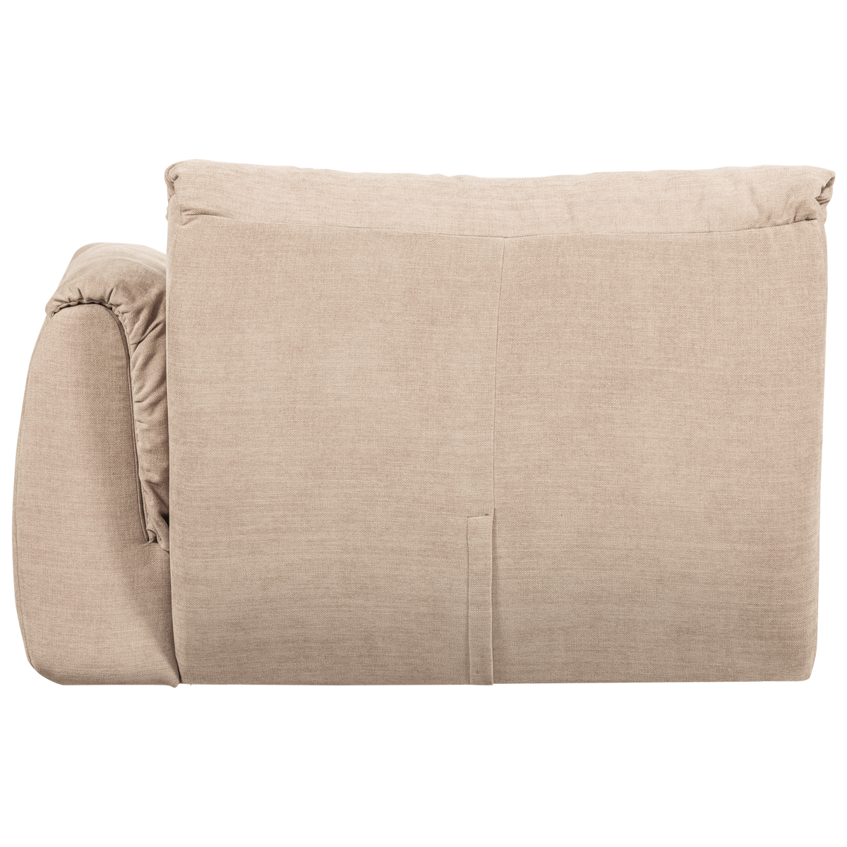 Woood | 1-Zits element Baggy met arm rechts geweven chenille zand