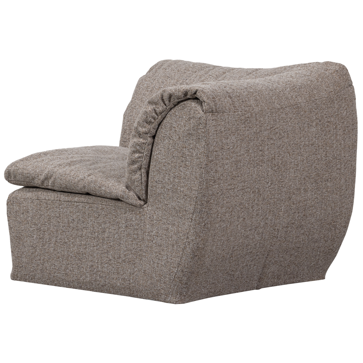 Woood | Hoekelement Baggy bruin melange
