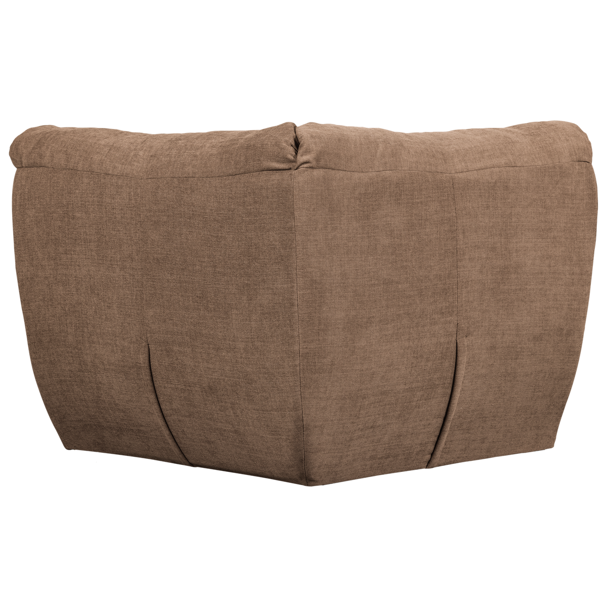 Woood | Hoekelement Baggy geweven chenille bruin