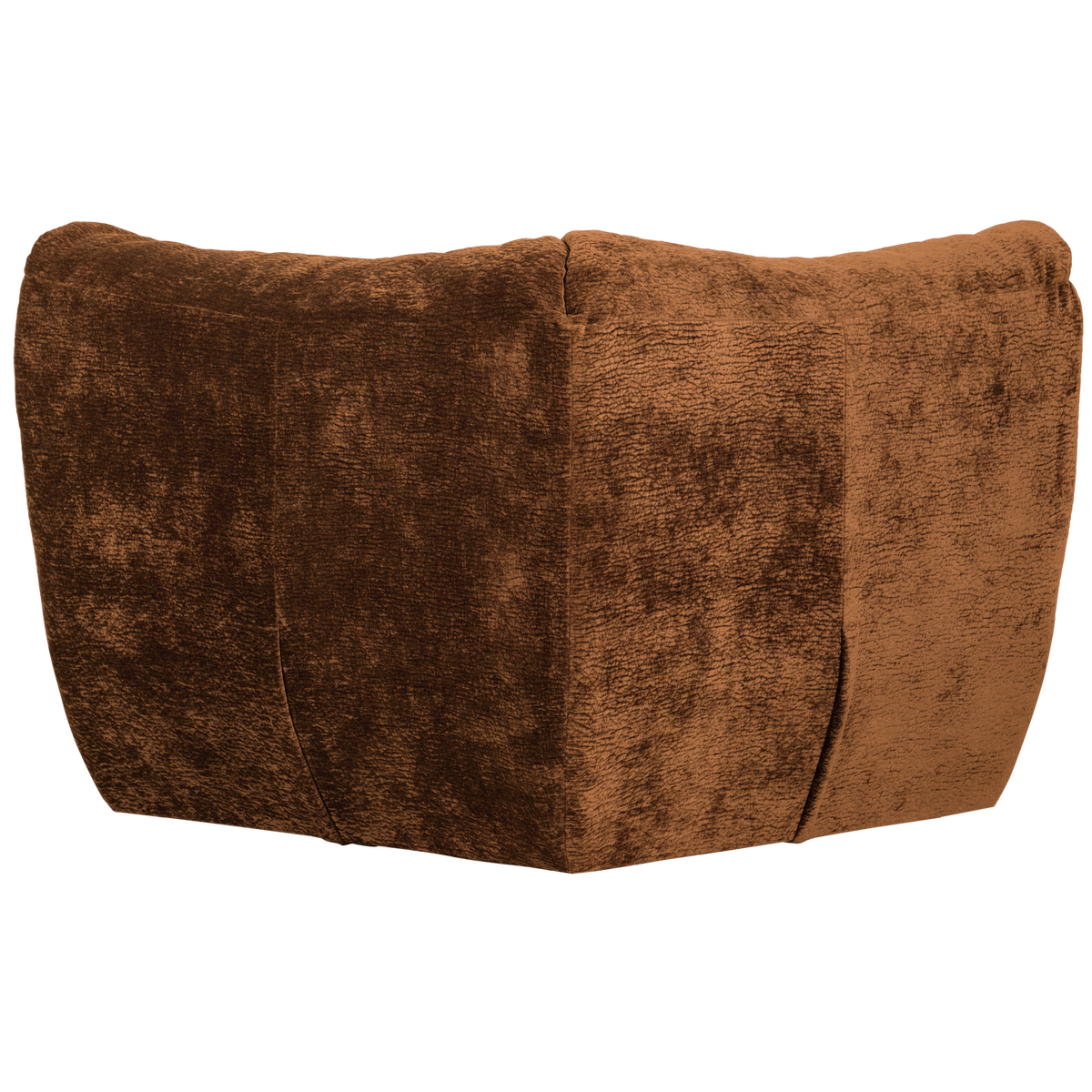 Woood | Hoekelement Baggy 3D chenille middenbruin