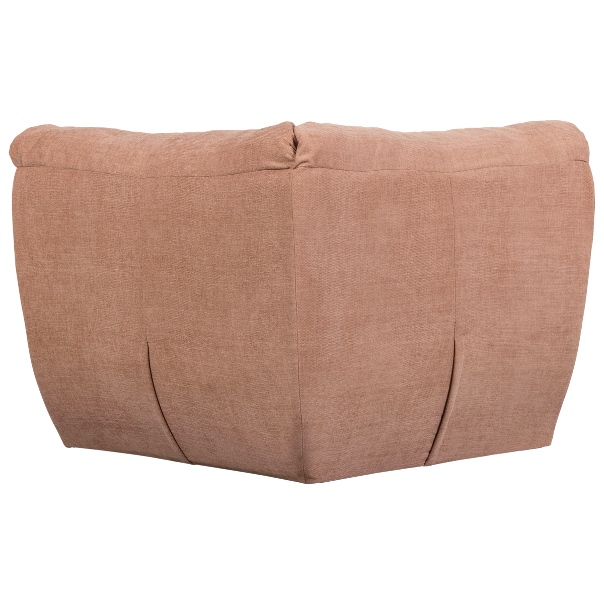Woood | Hoekelement Baggy geweven chenille oudroze