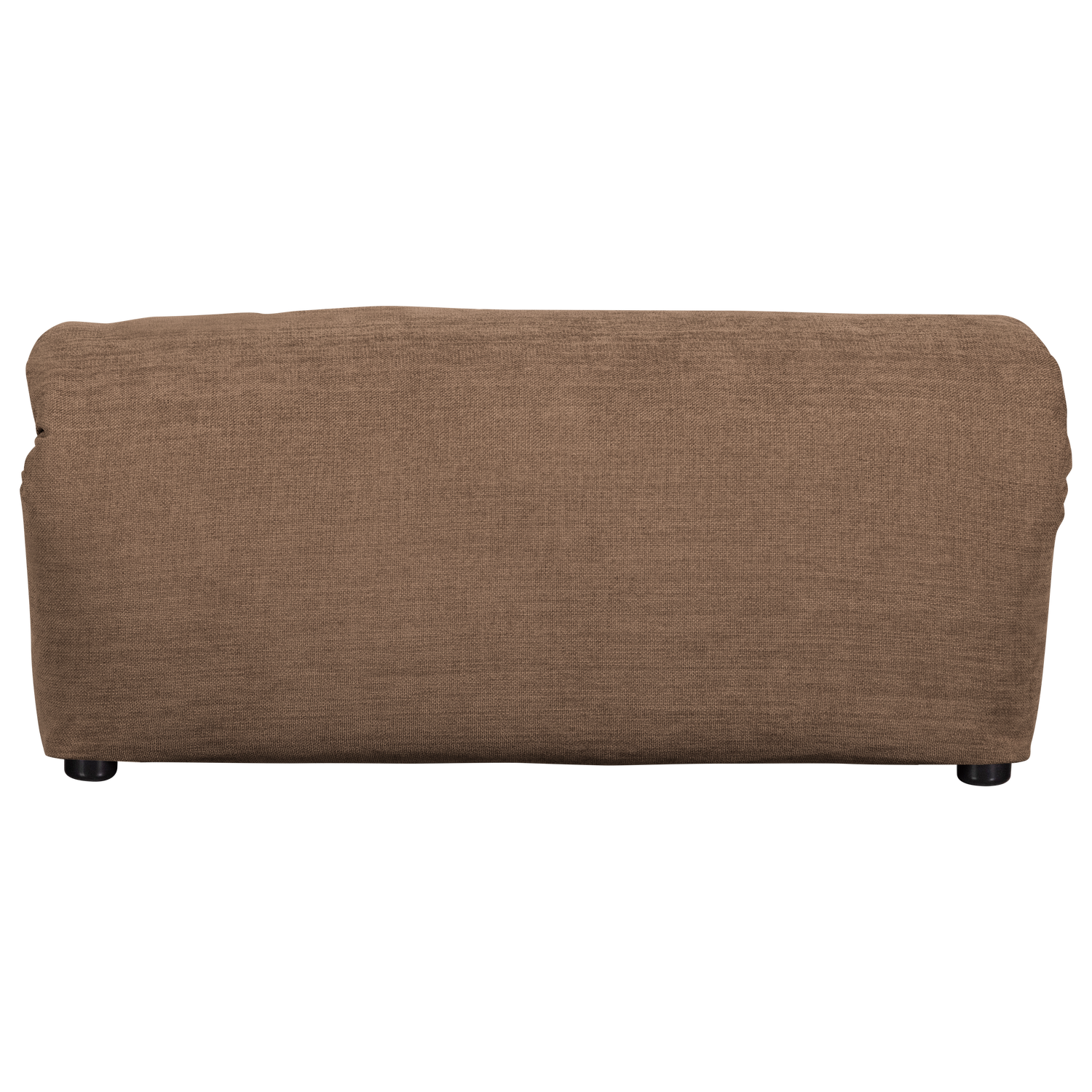 Woood | Hocker Baggy geweven chenille bruin