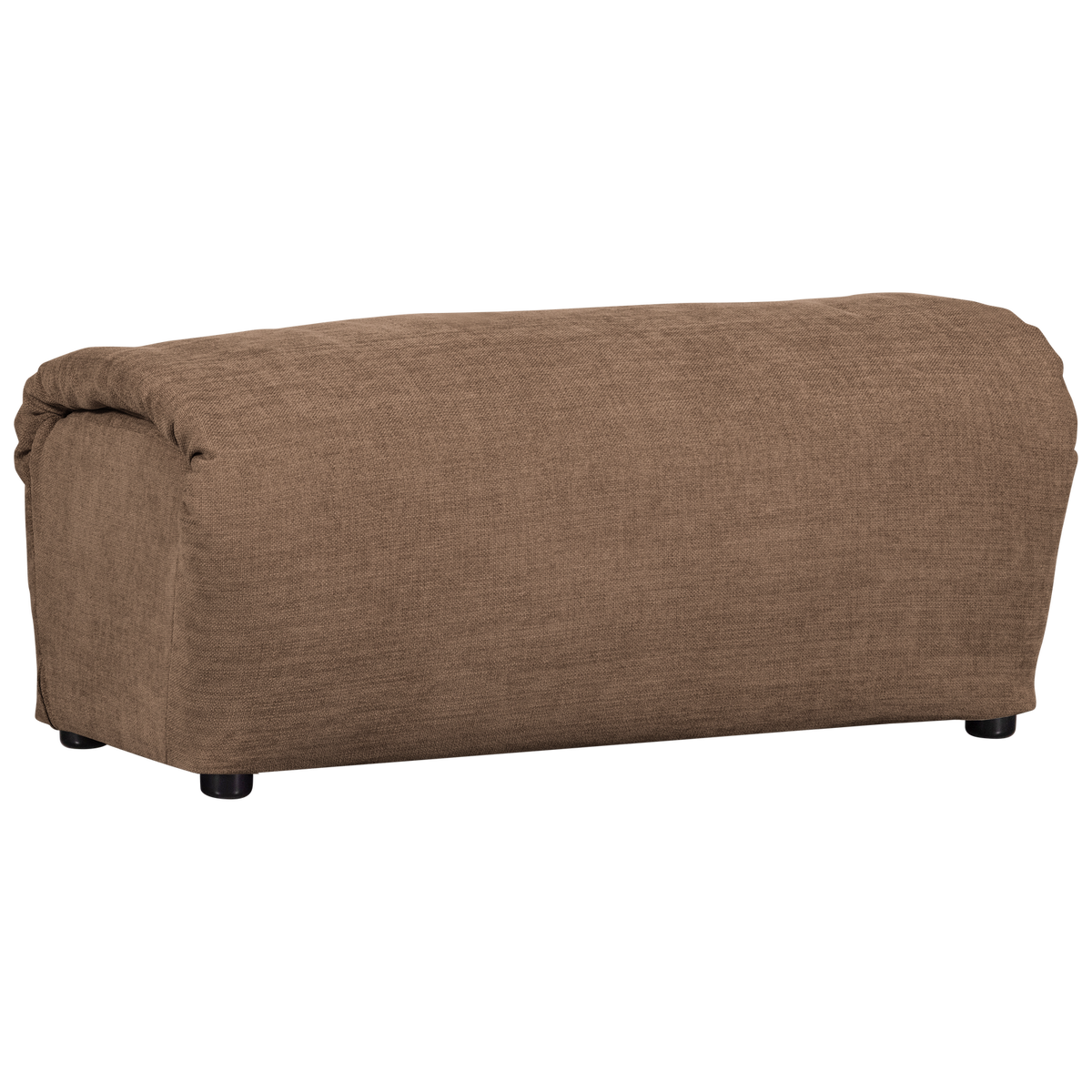 Woood | Hocker Baggy geweven chenille bruin