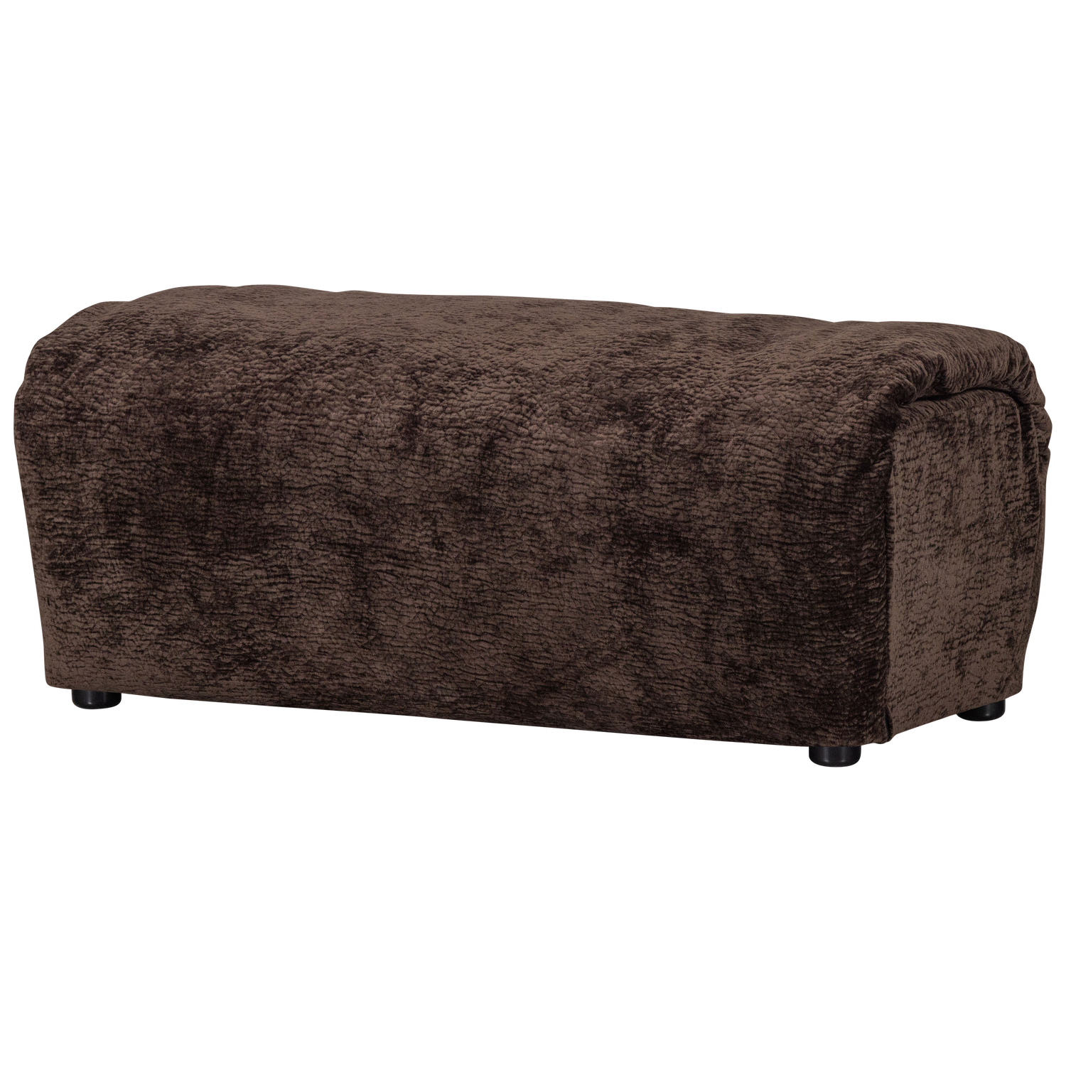 Woood | Hocker Baggy 3D chenille donkerbuin