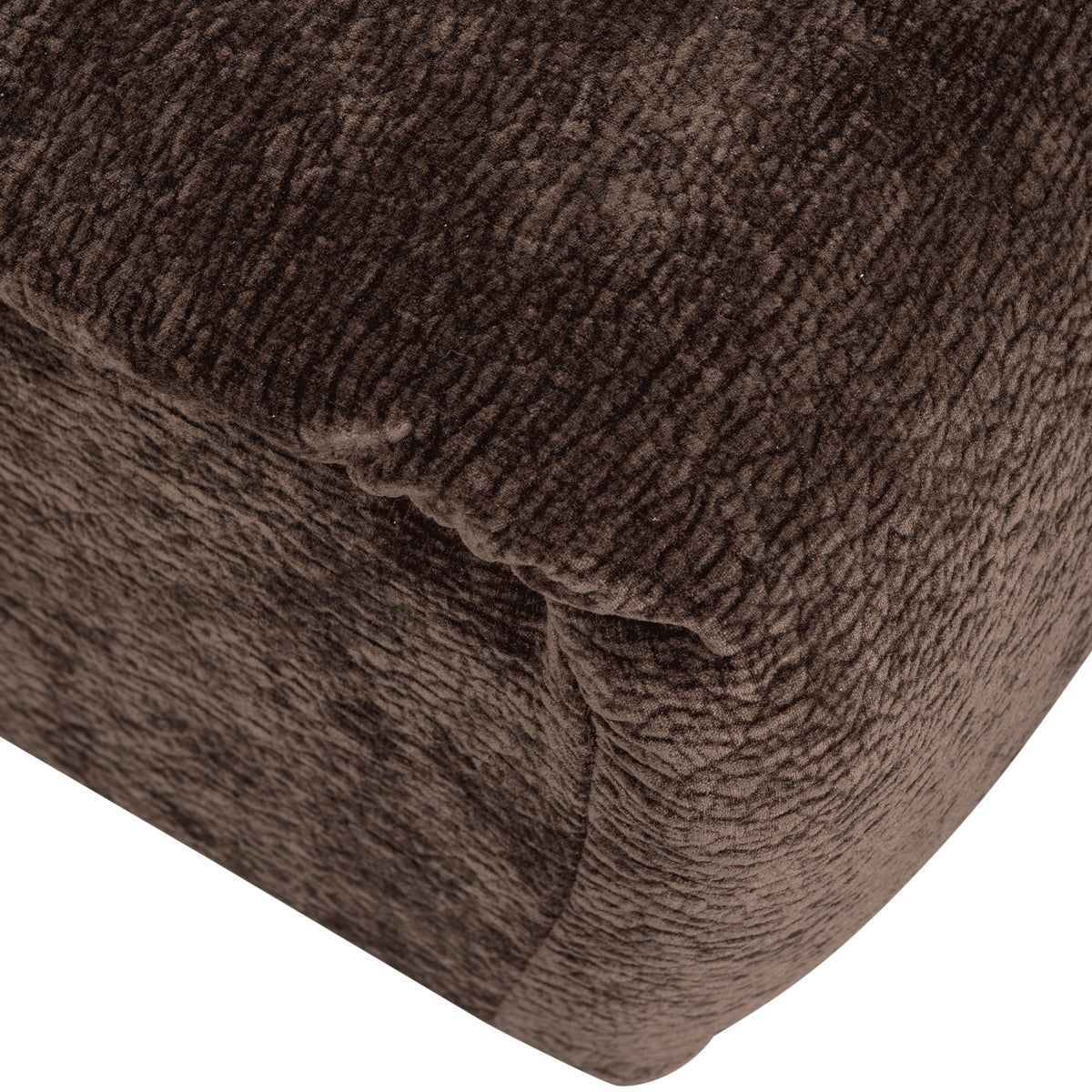 Woood | Hocker Baggy 3D chenille donkerbuin