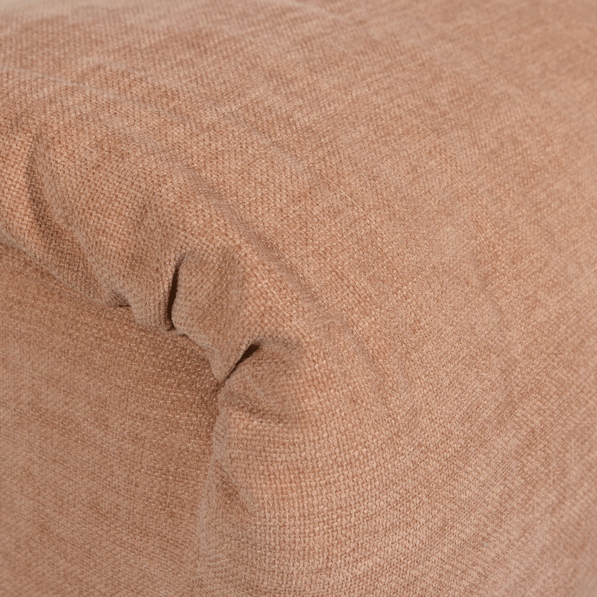 Woood | Hocker Baggy geweven chenille oudroze