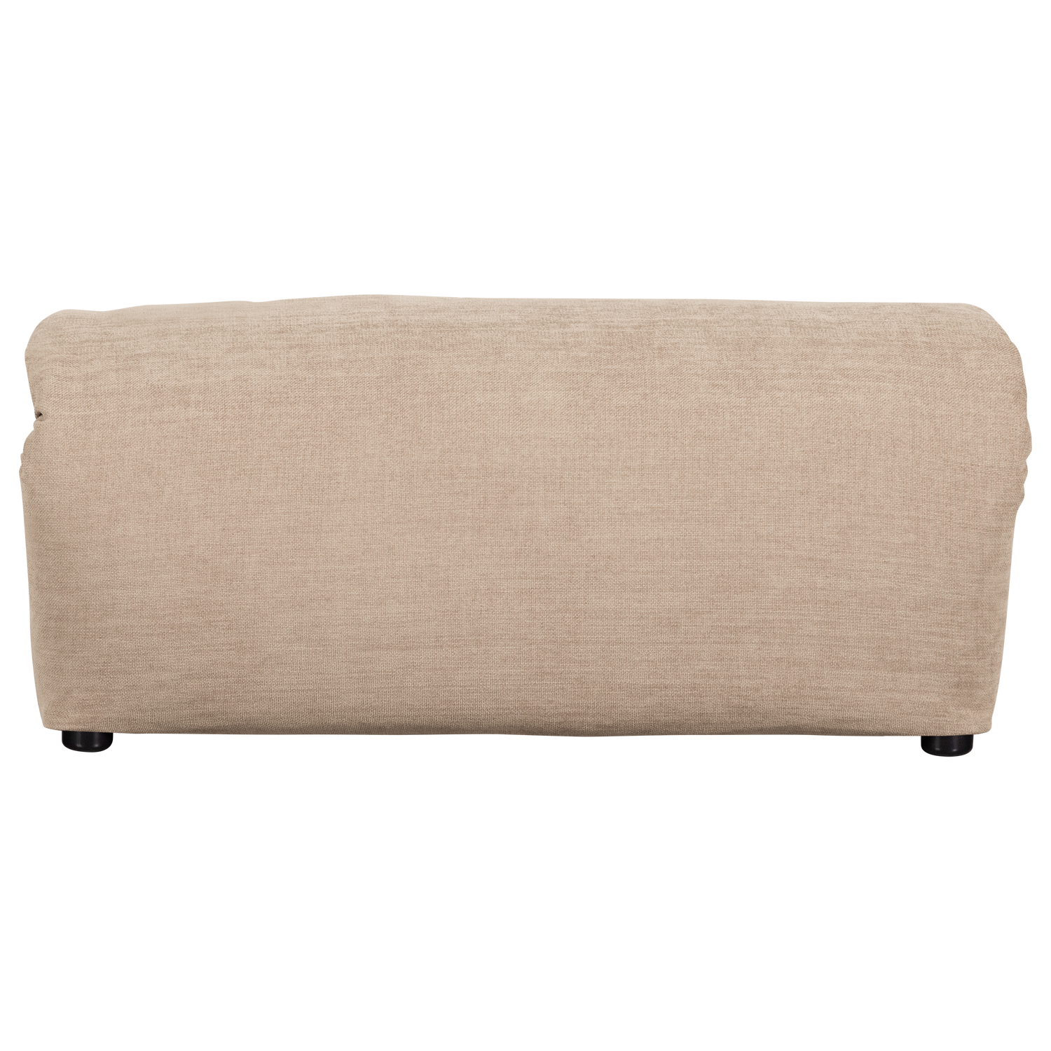 Woood | Hocker Baggy geweven chenille zand