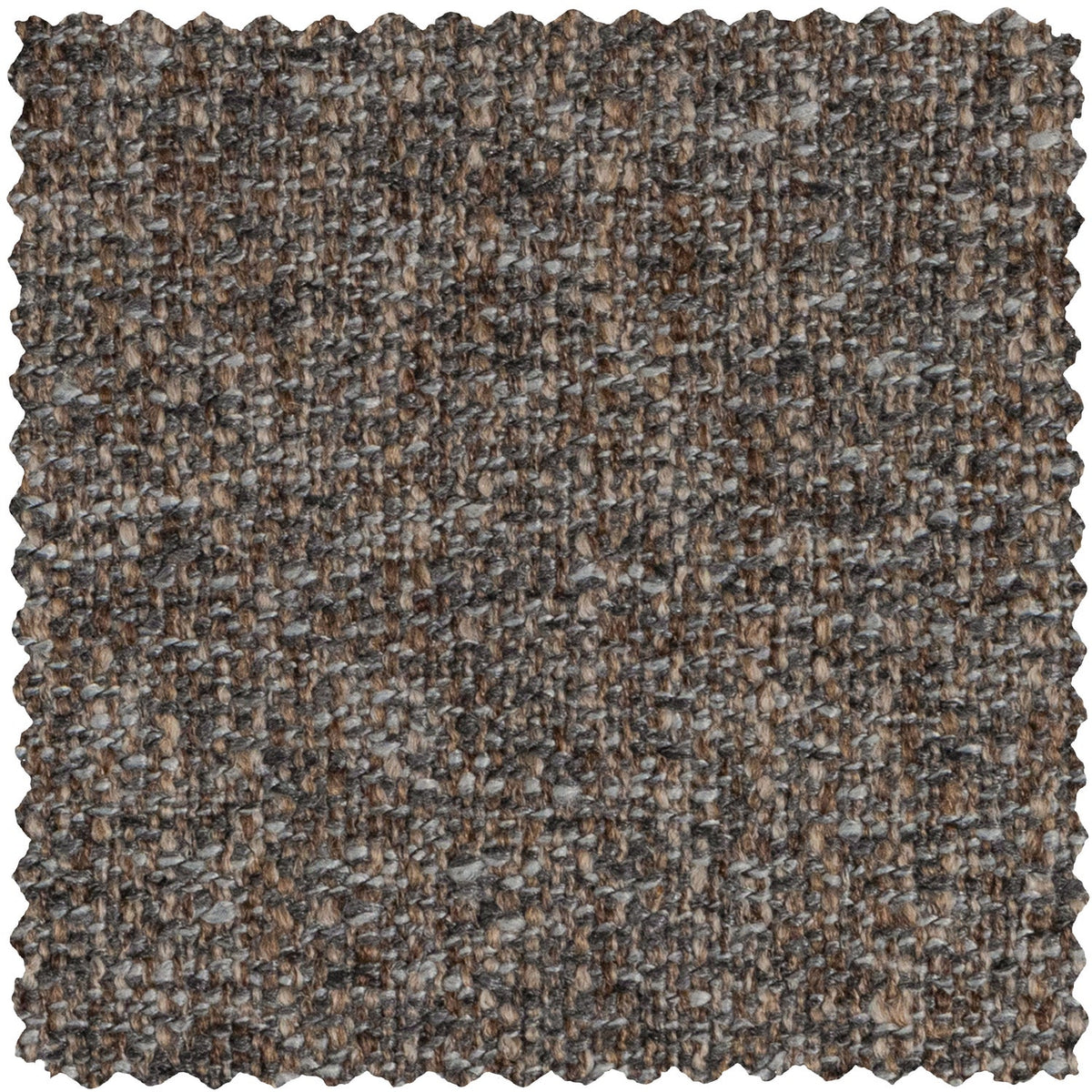 Woood | Hocker Baggy geweven stof warmgrijs melange