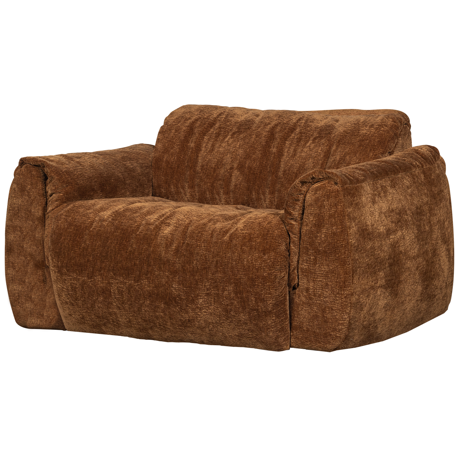Woood | Loveseat Baggy 3D chenille middenbruin