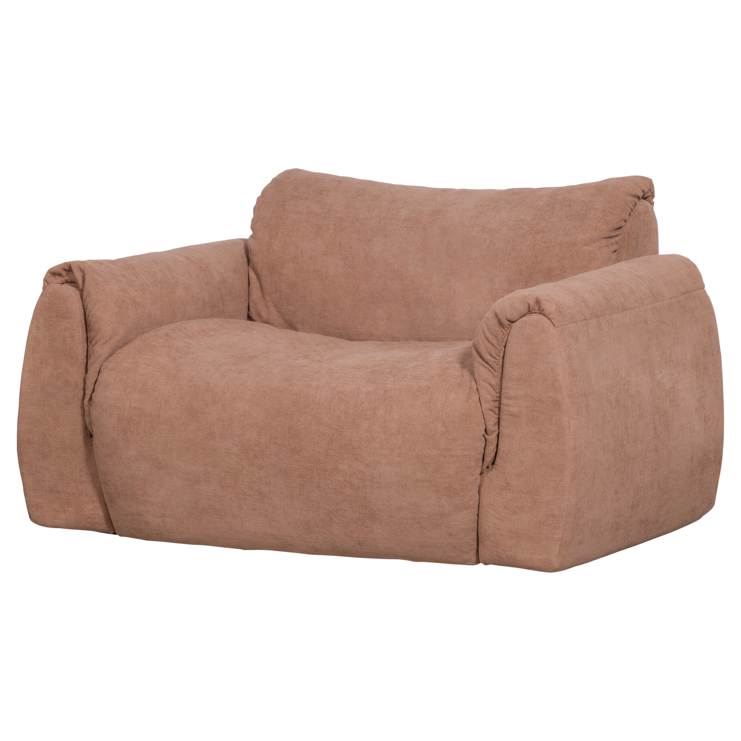 Woood | Loveseat Baggy geweven chenille oudroze