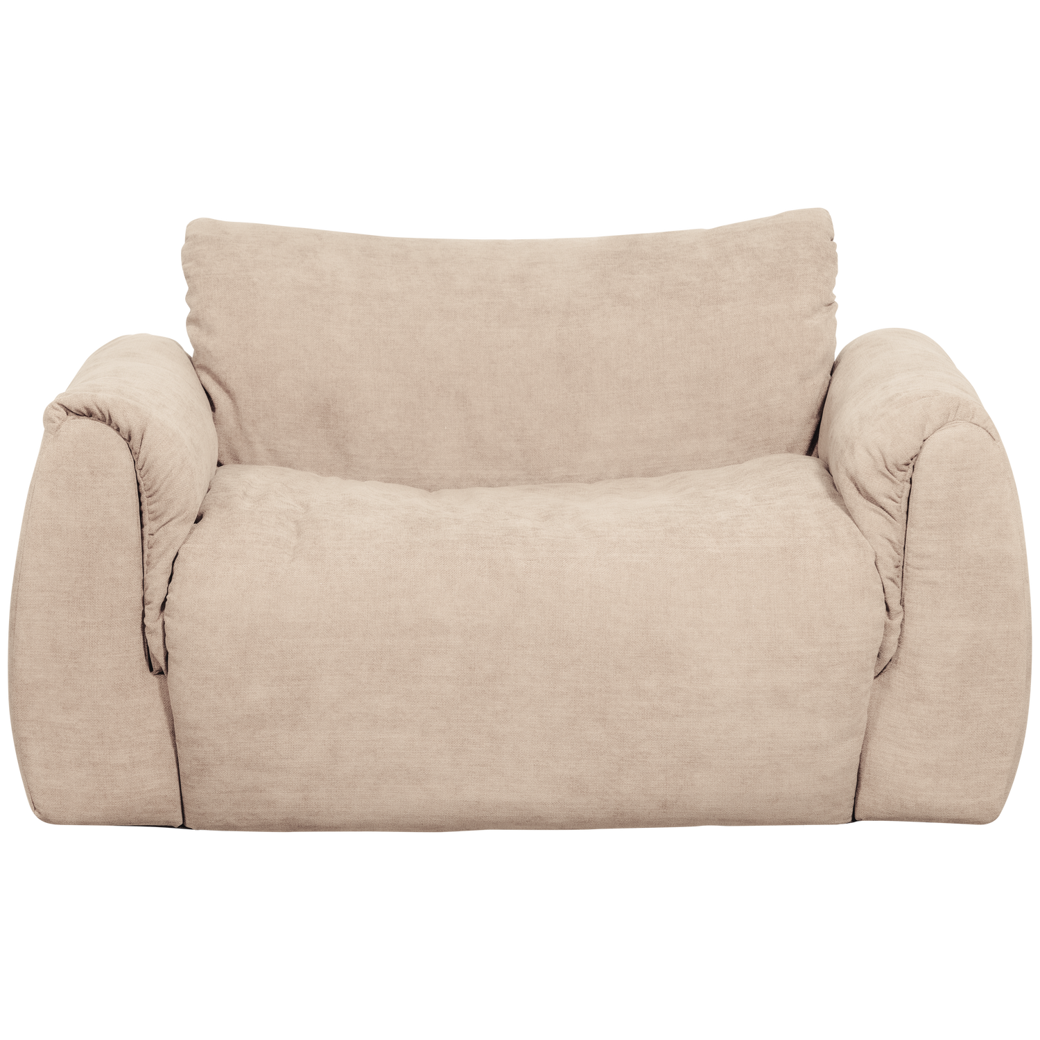 Woood | Loveseat Baggy geweven chenille zand
