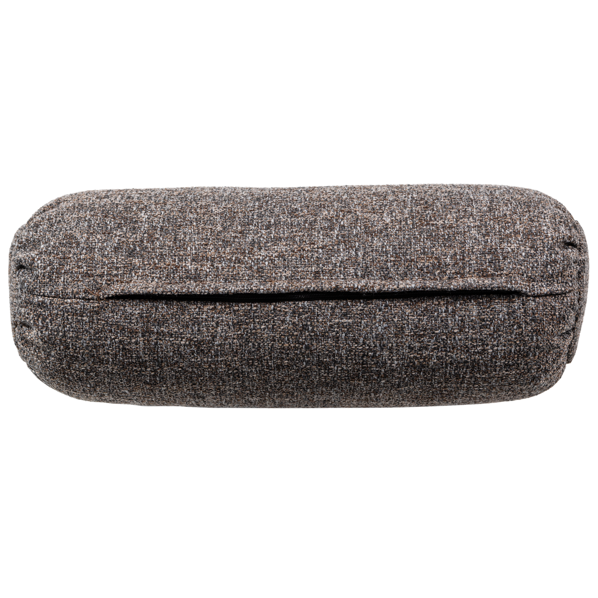 Woood | Rolkussen Baggy 50x23cm geweven stof warmgrijs melange