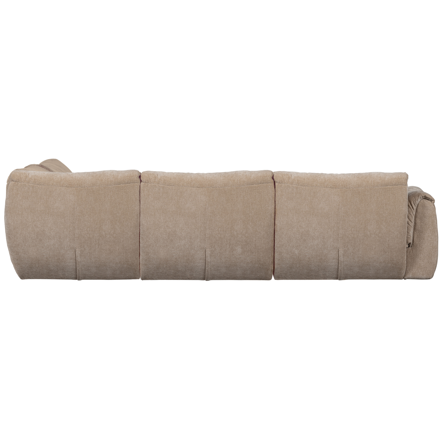 Woood | Hoekbank Baggy rechts 3D chenille zand