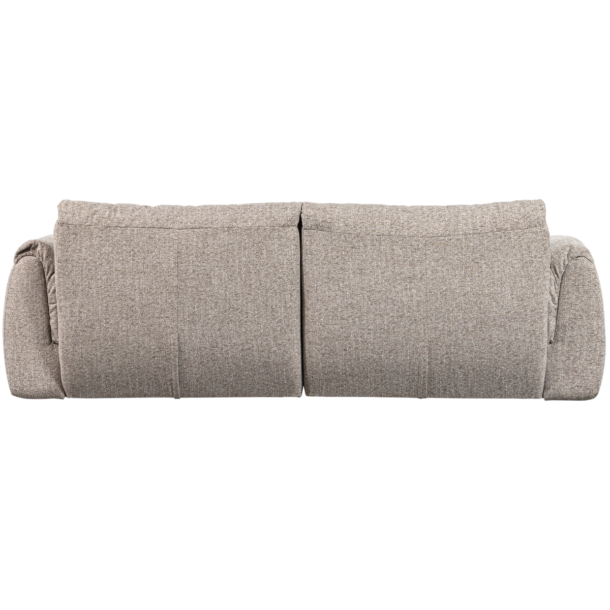 Woood | 2-Zits bank Baggy geweven stof naturel melange