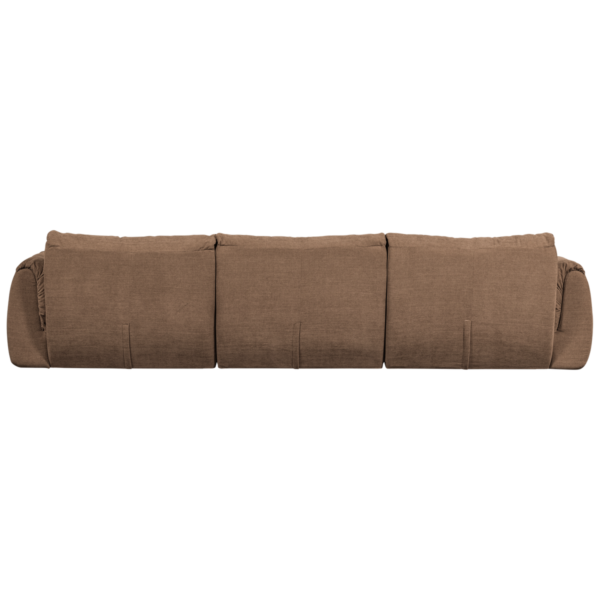 Woood | 3-Zits bank Baggy geweven chenille bruin