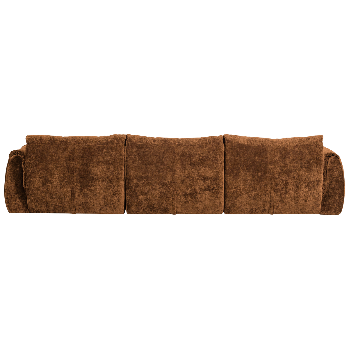 Woood | 3-Zits bank Baggy 3D chenille middenbruin