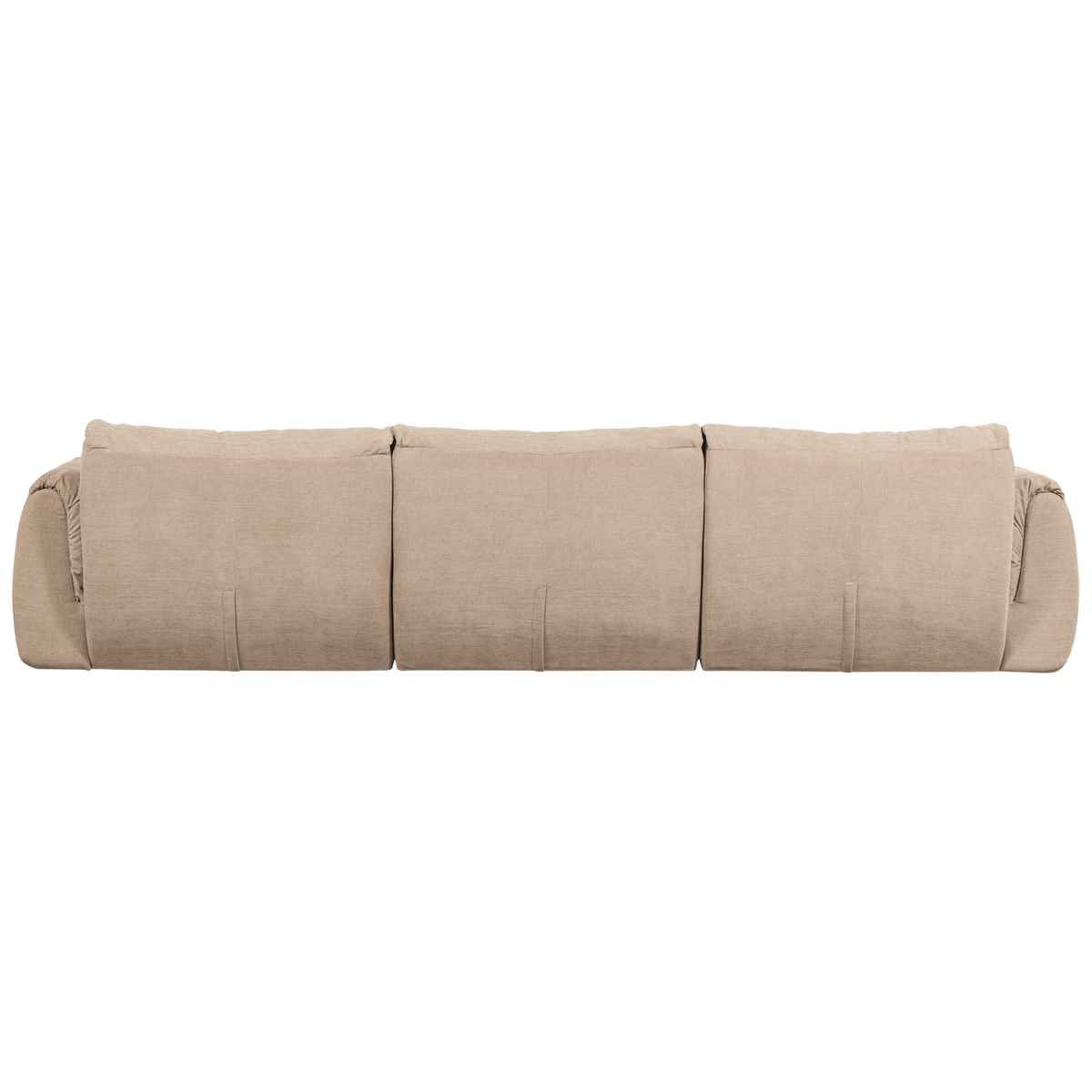 Woood | 3-Zits bank Baggy geweven chenille zand
