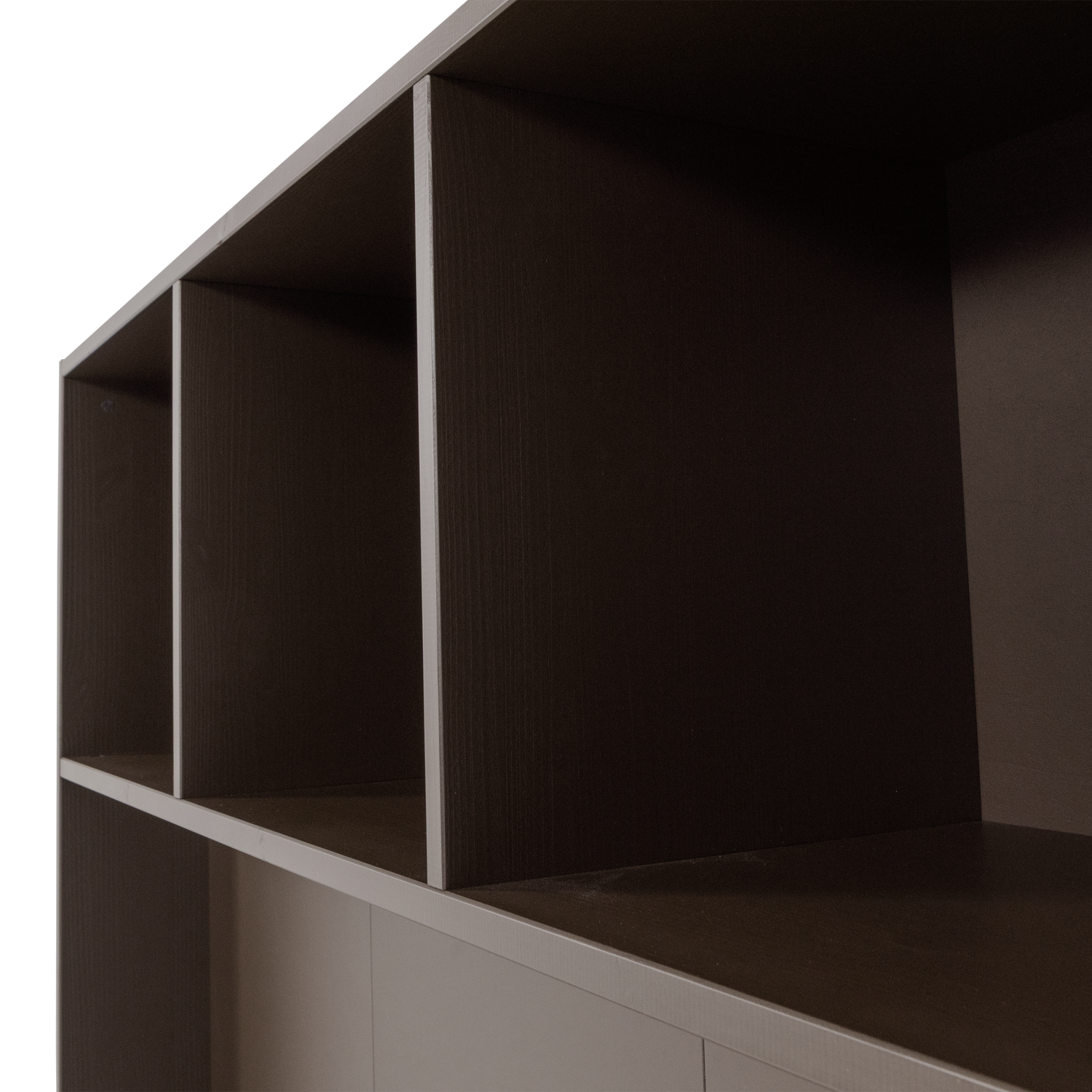 Woood | Tv wandkast Meggy middenbruin