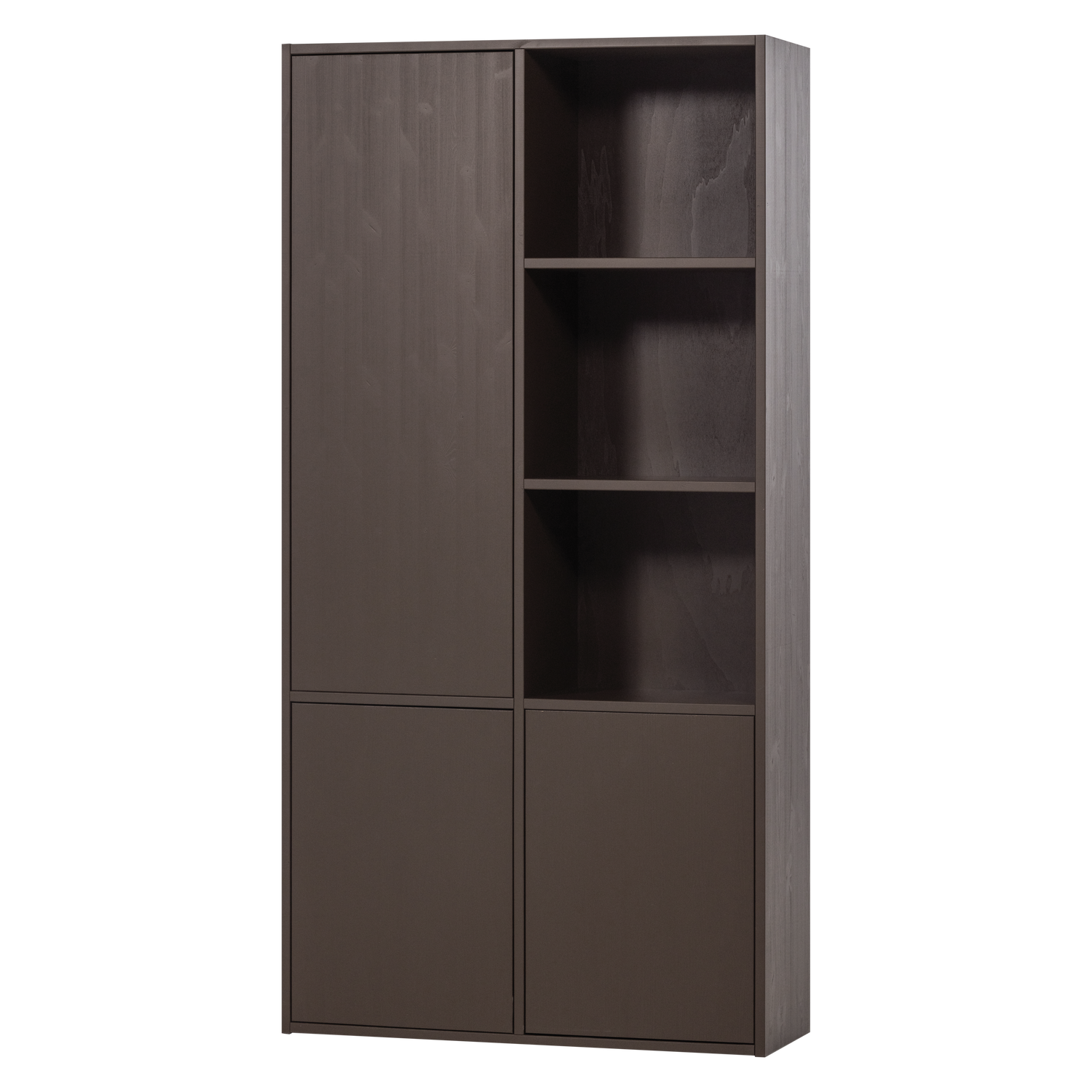 Woood | Opbergkast Meggy 108cm middenbruin