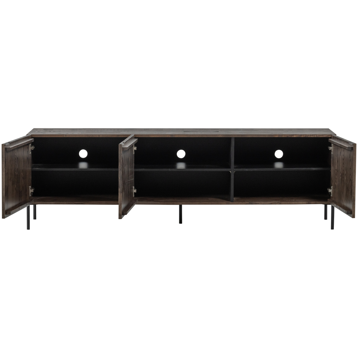 Woood | Tv meubel Bono Gravure 180cm essen