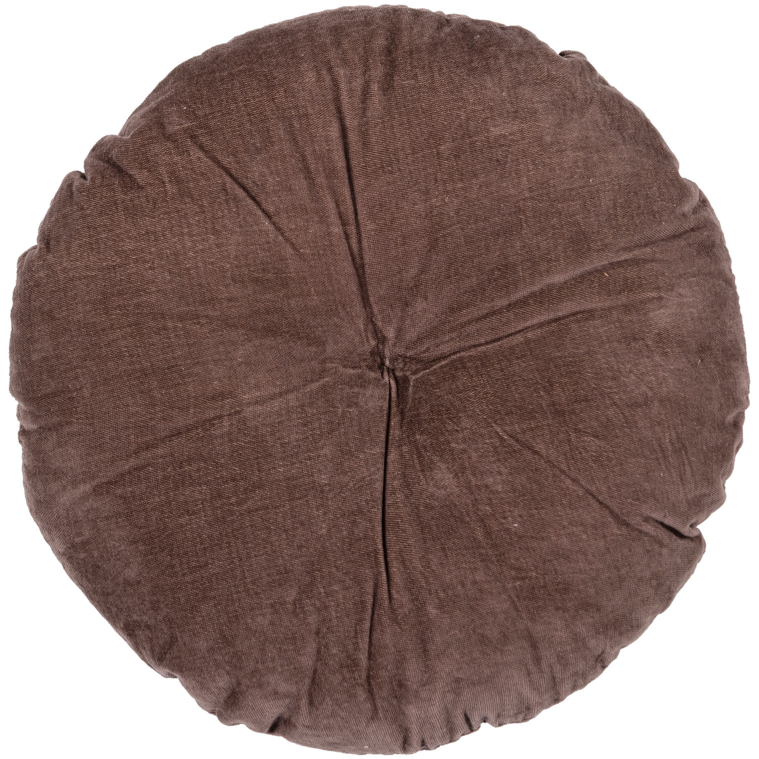 Woood | Kussens Aziz velvet bruin naturel - set van 3