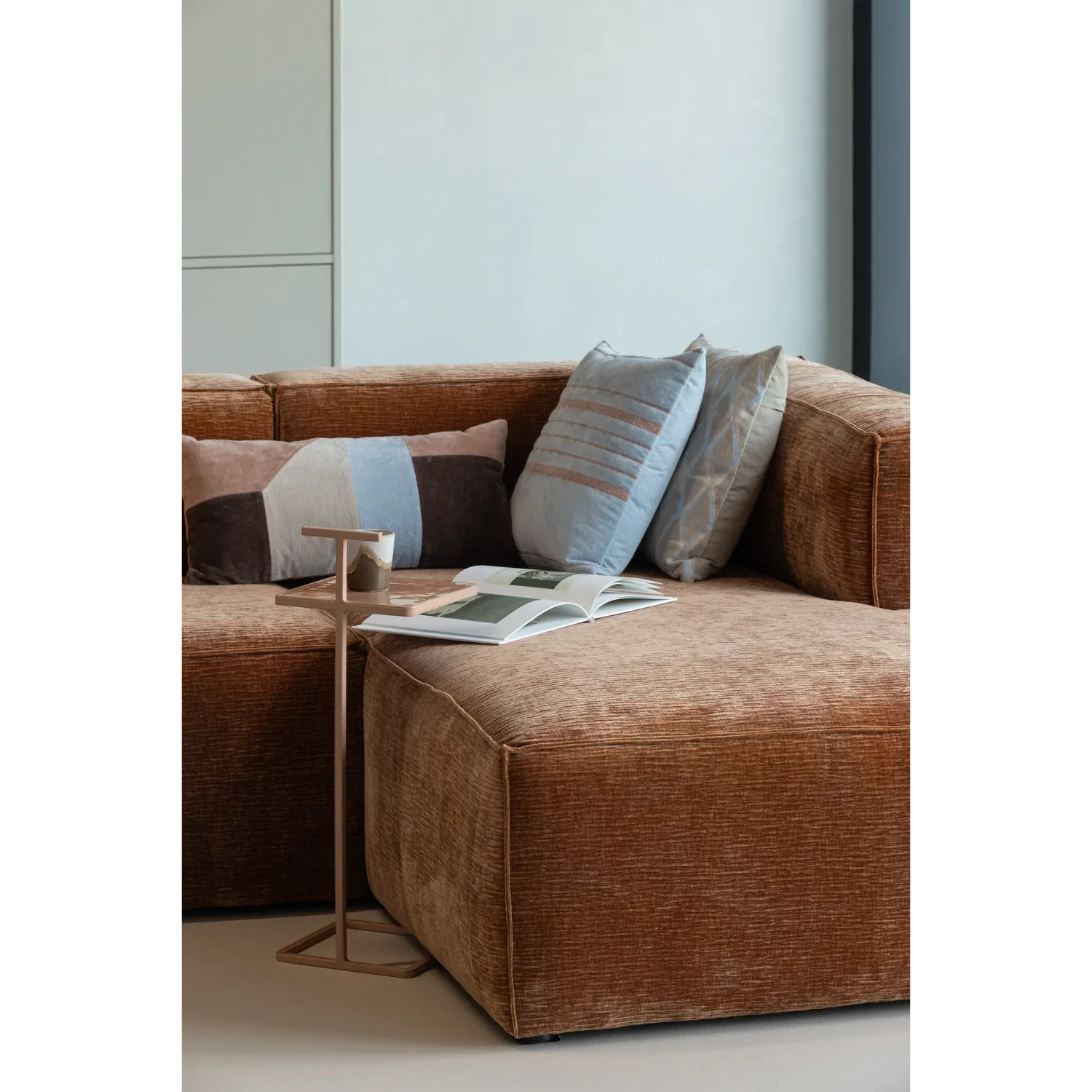 Woood | Kussen Laon blauw 45cm
