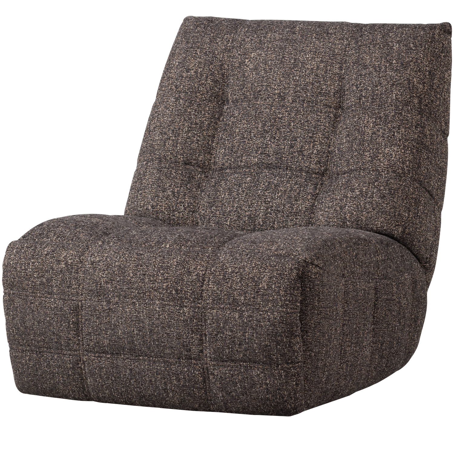 Woood | Relaxfauteuil Hein elektrisch antraciet bruin melange