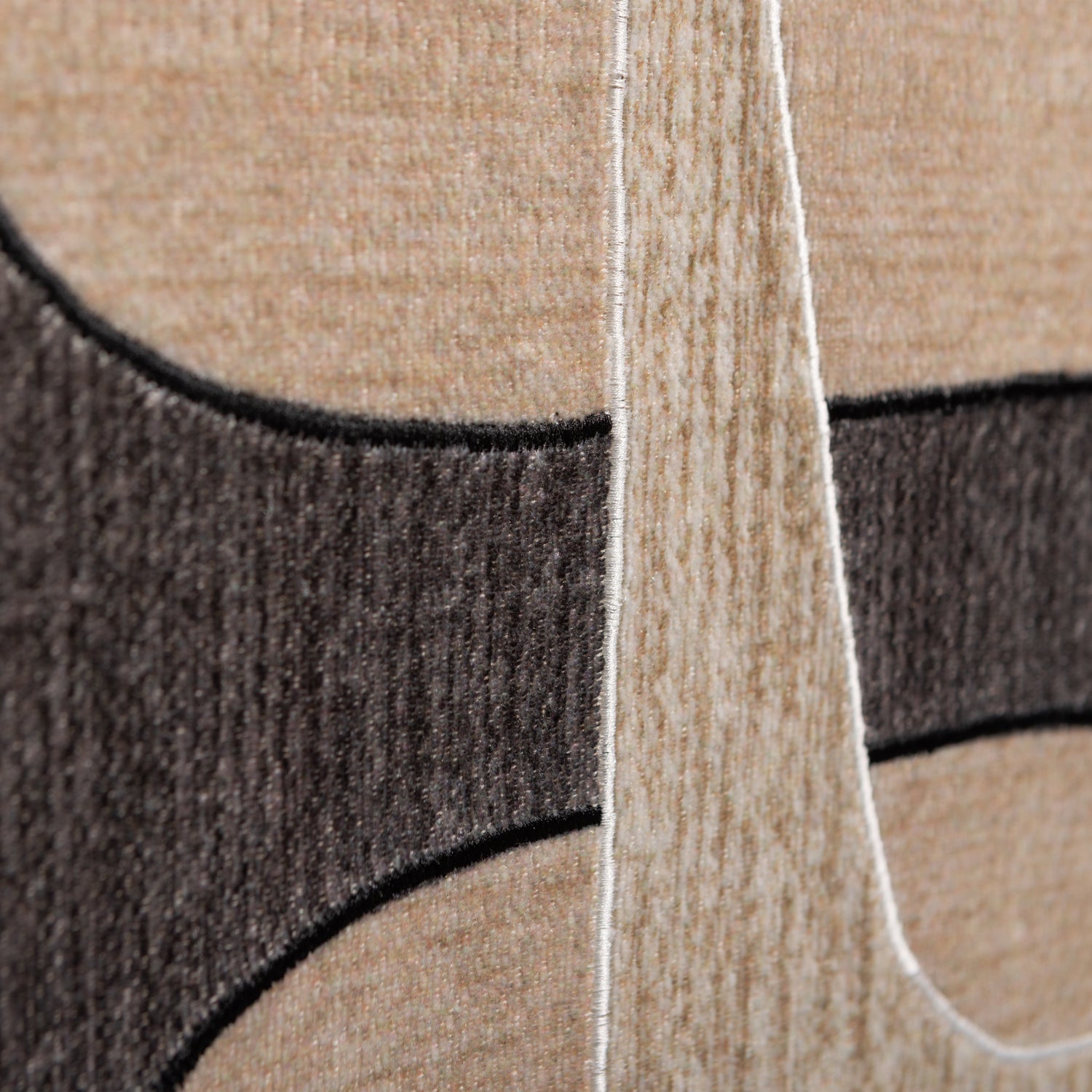 Woood | Wanddeco Anno katoen naturel/bruin