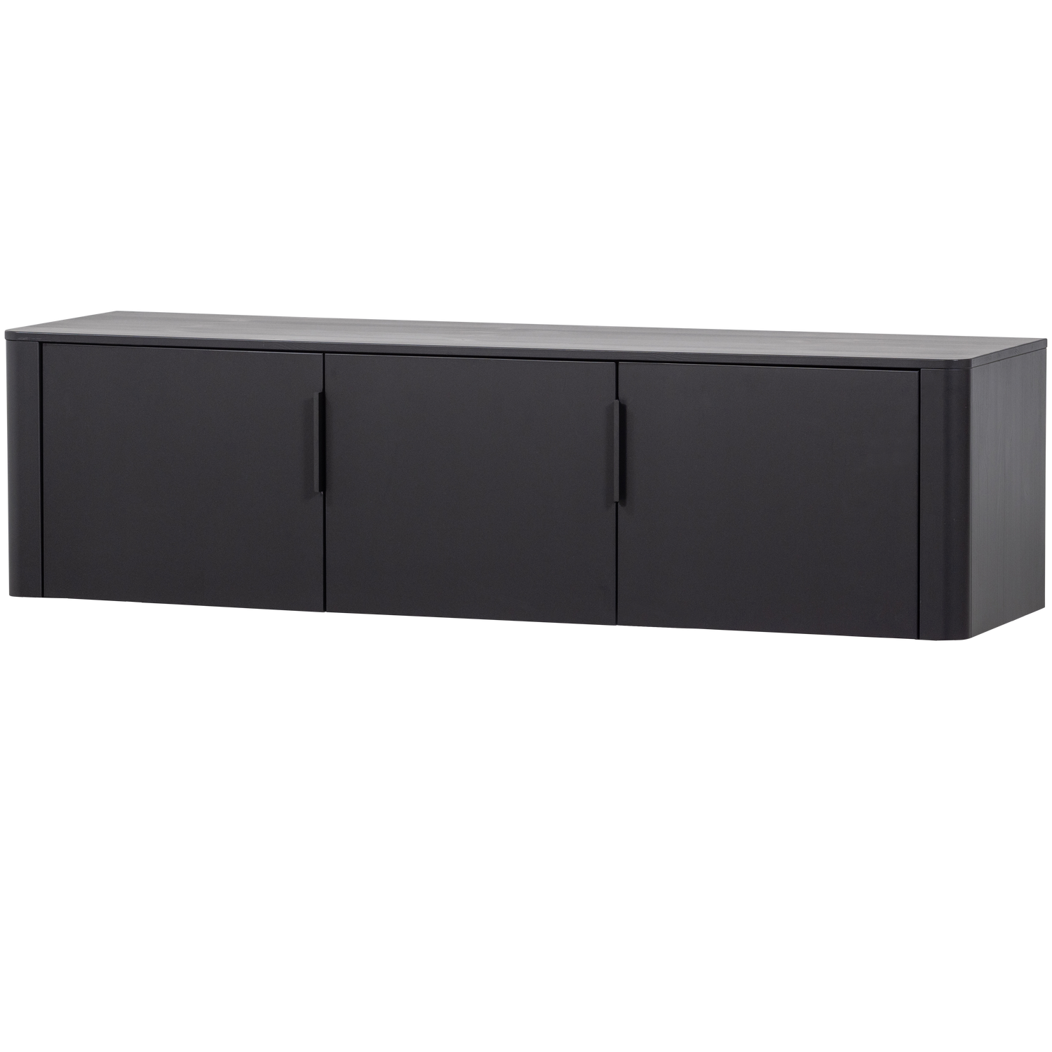 Woood | Tv meubel Gunnar 154cm matzwart