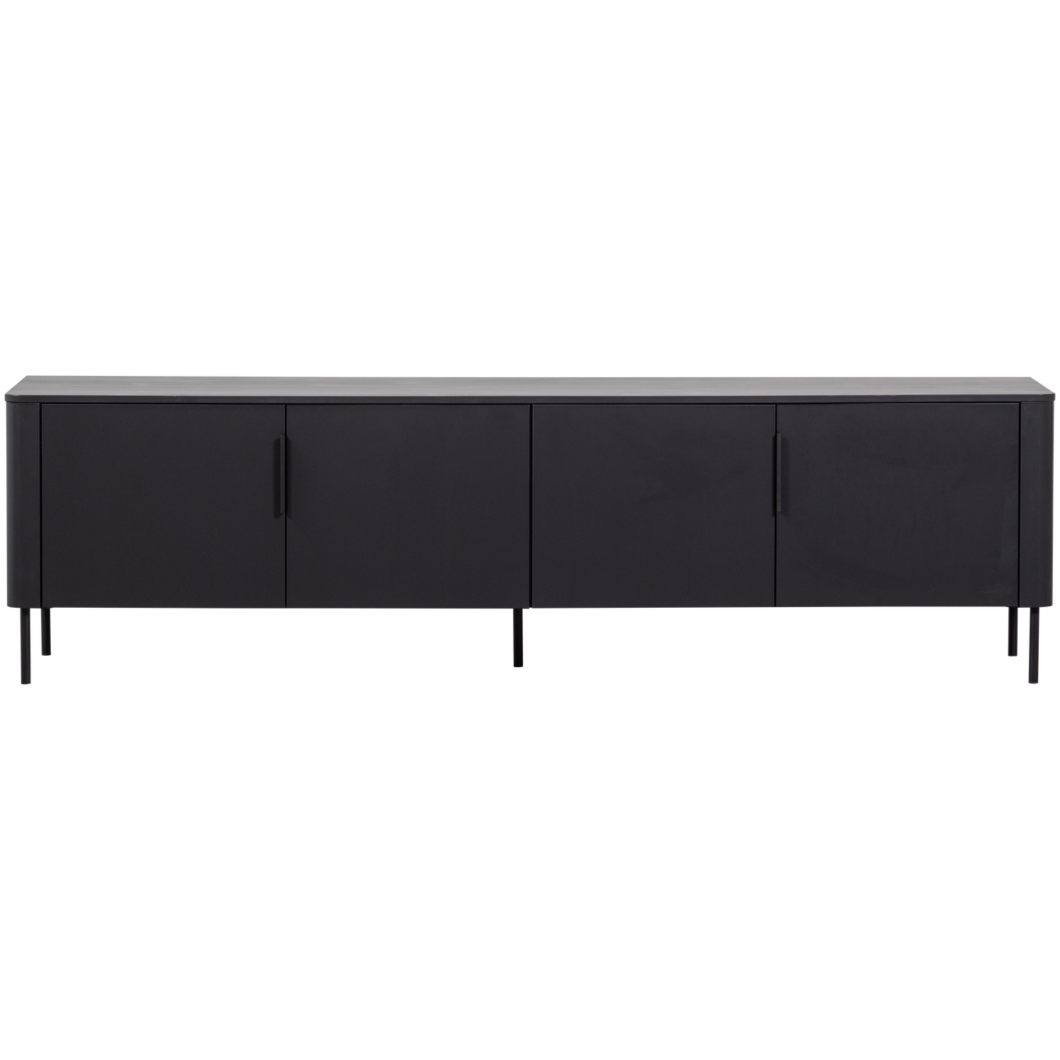 Woood | Tv meubel Gunnar 200cm matzwart