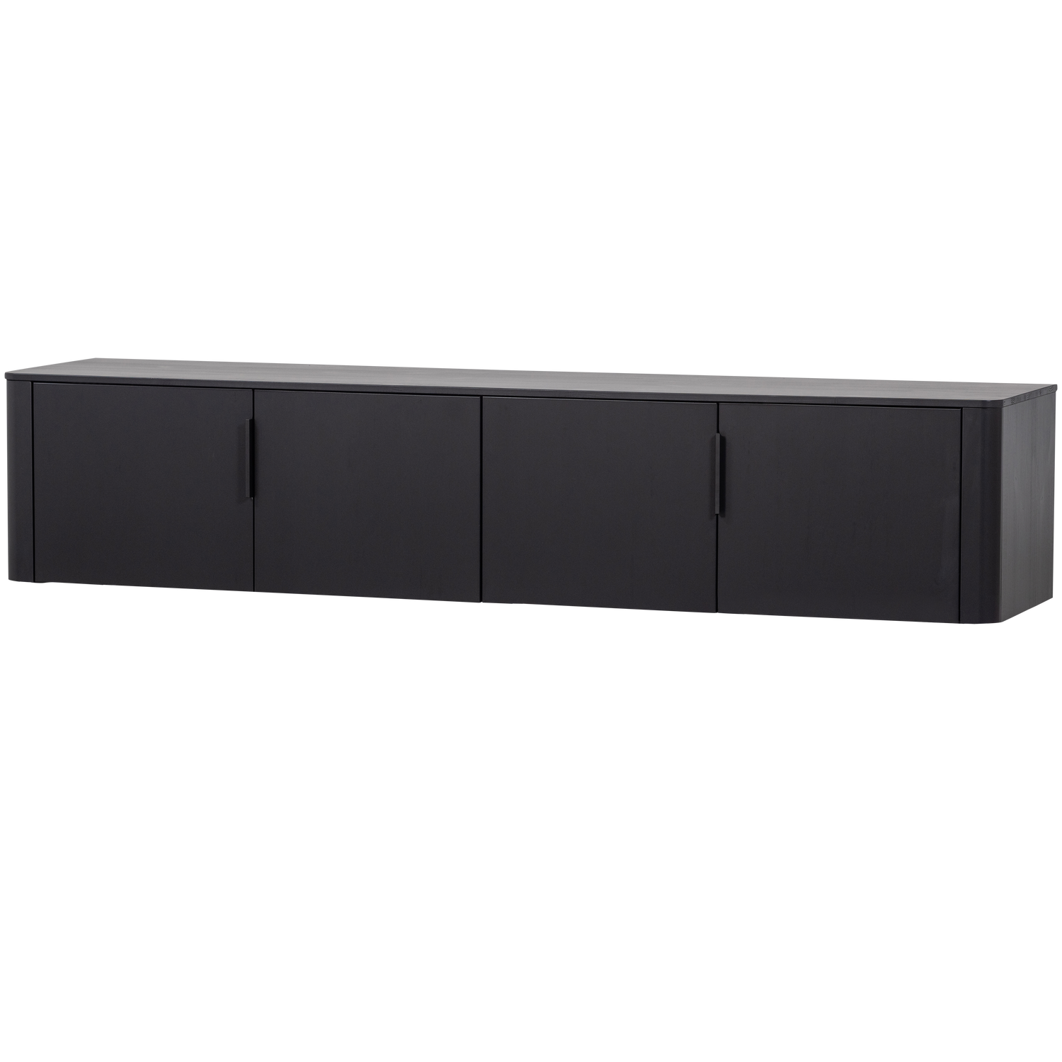 Woood | Tv meubel Gunnar 200cm matzwart