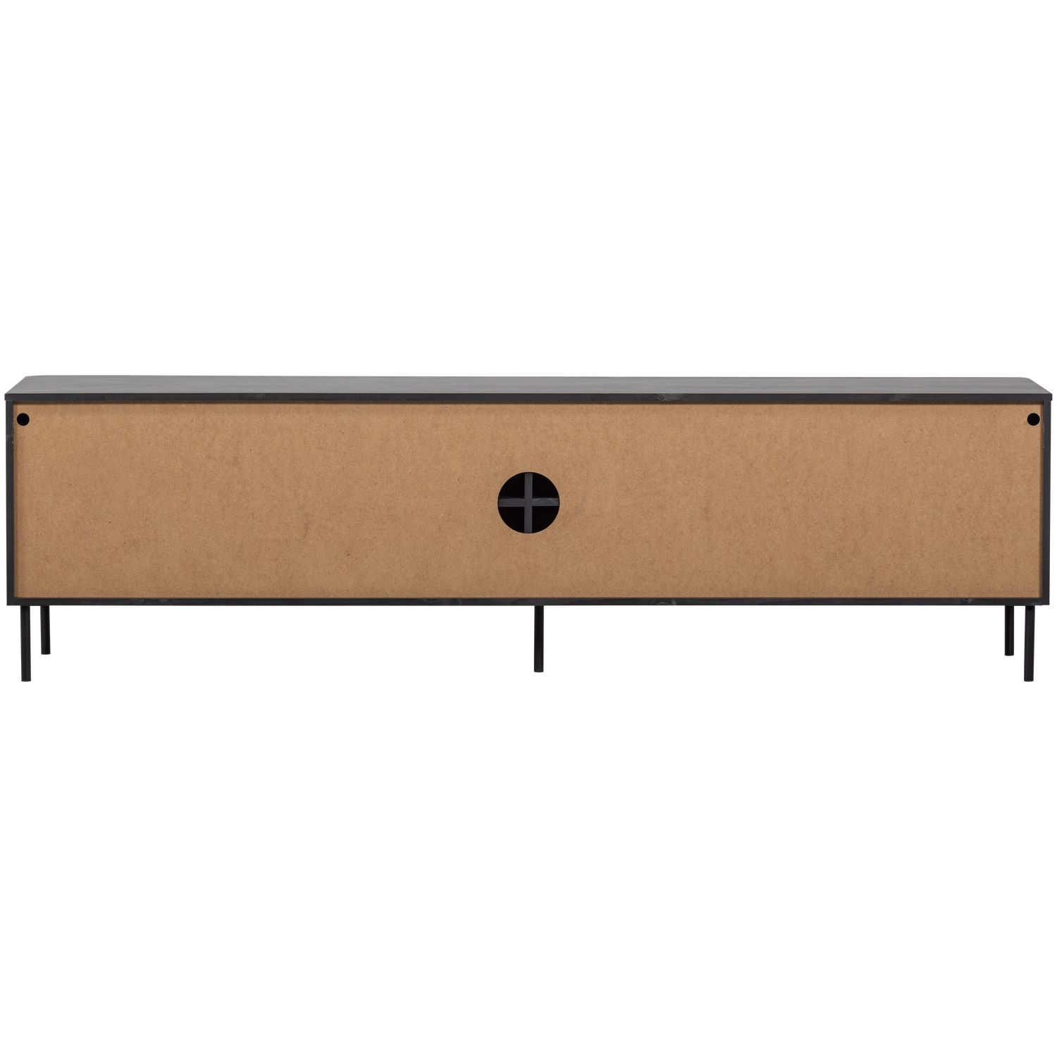 Woood | Tv meubel Gunnar 200cm matzwart