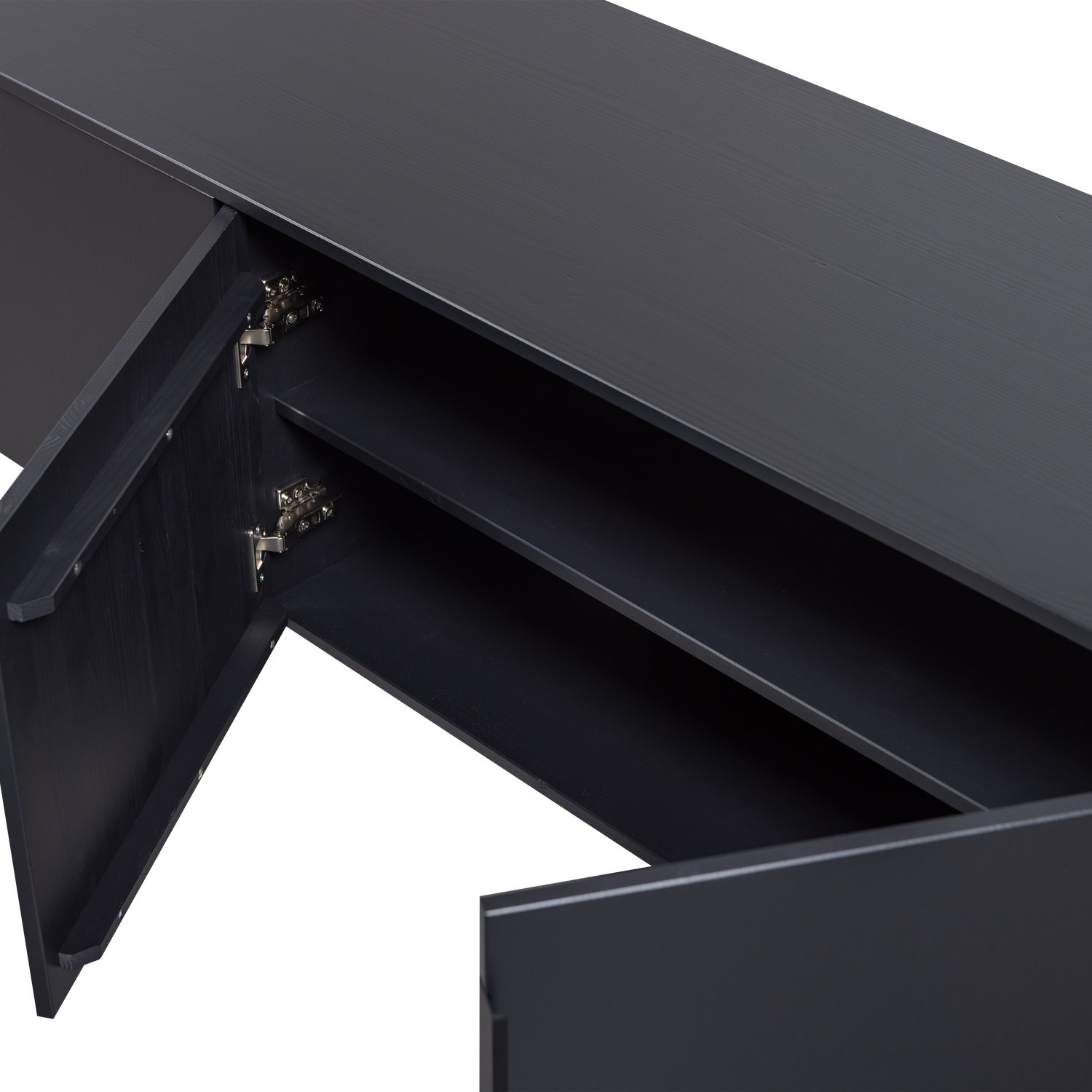Woood | Tv meubel Gunnar 200cm matzwart