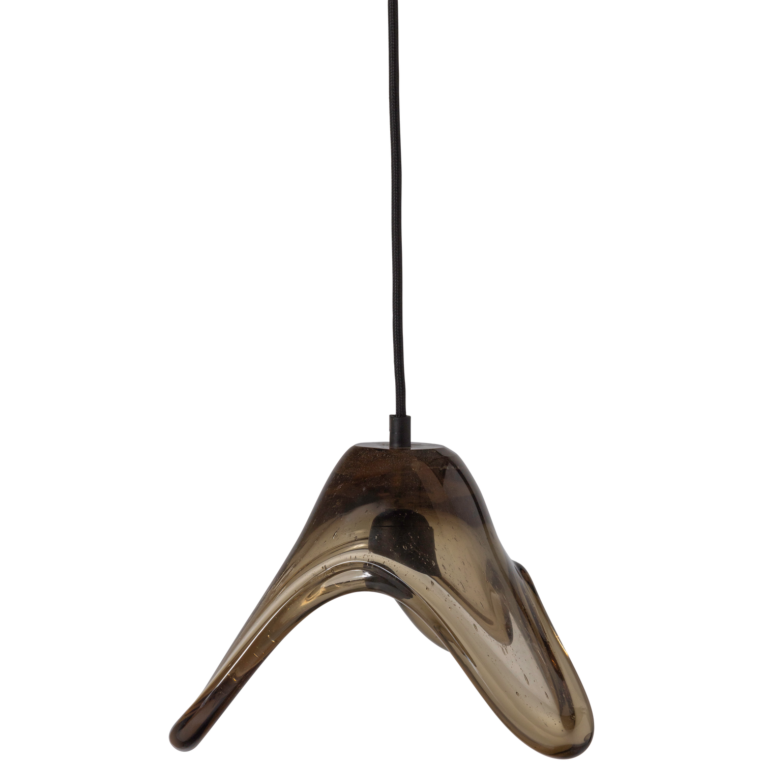 Woood | Hanglamp Elle groot glas groen