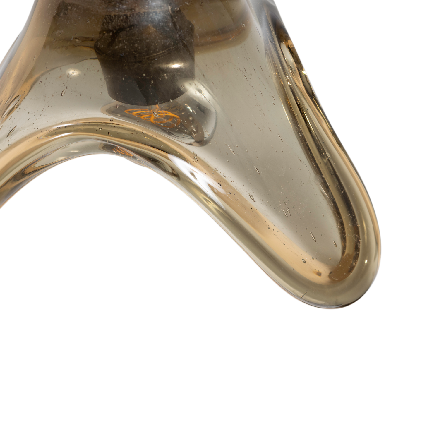 Woood | Hanglamp Elle groot glas groen