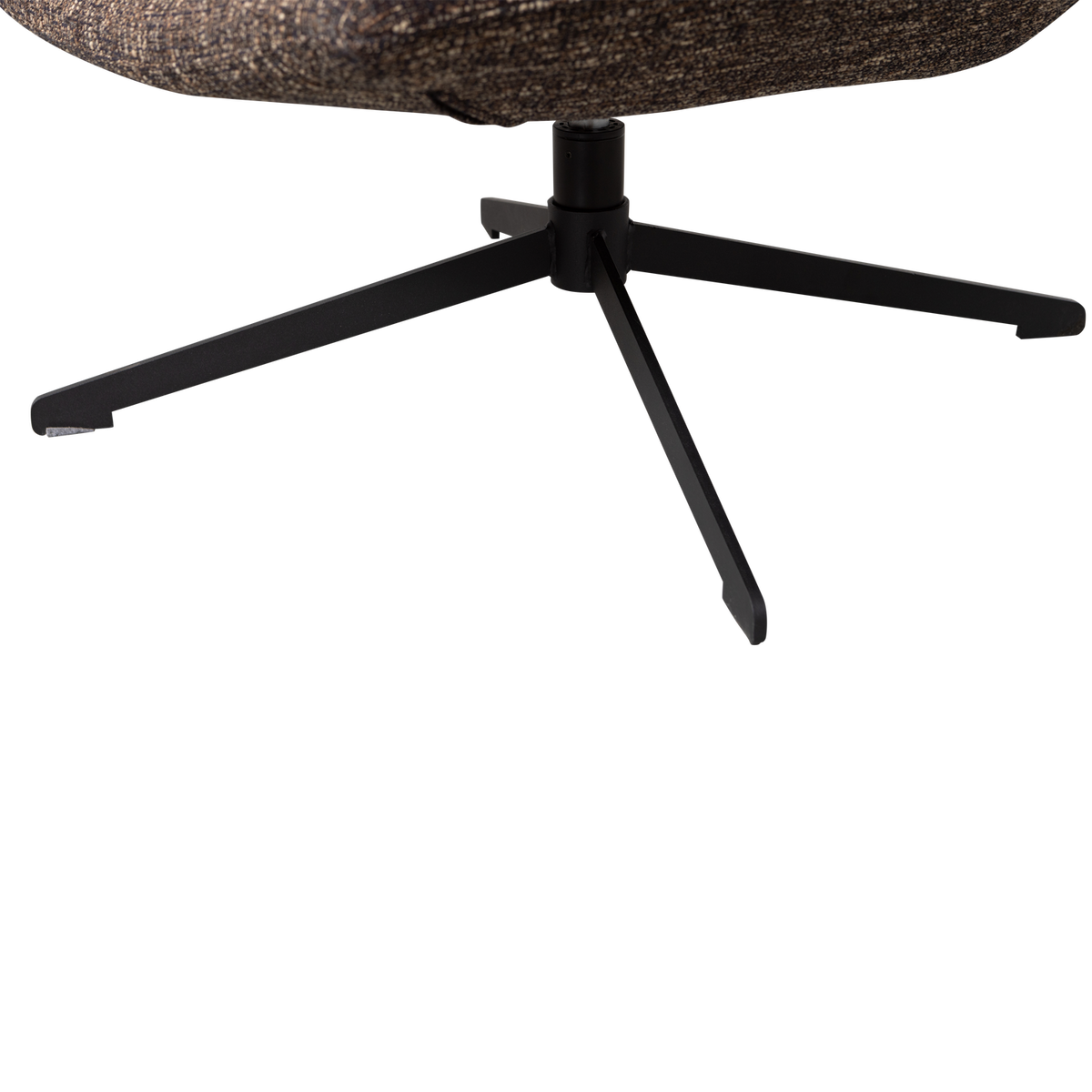 Woood | Draaifauteuil Milaro bruin melange
