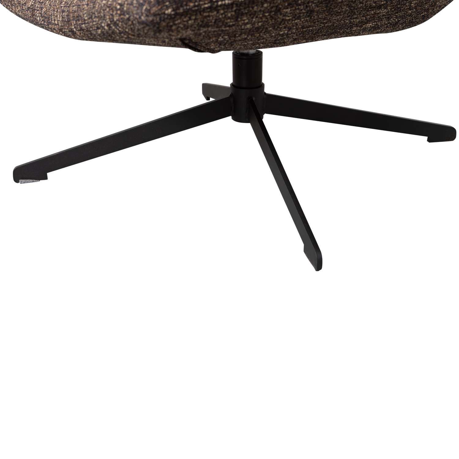 Woood | Draaifauteuil Milaro bruin melange